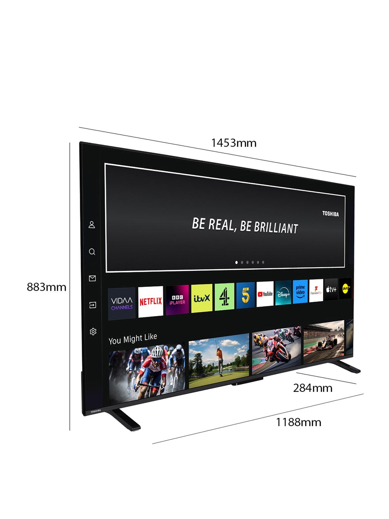 Toshiba 65UV2363DB 65 inch 4K Ultra HD Vidaa Smart TV
