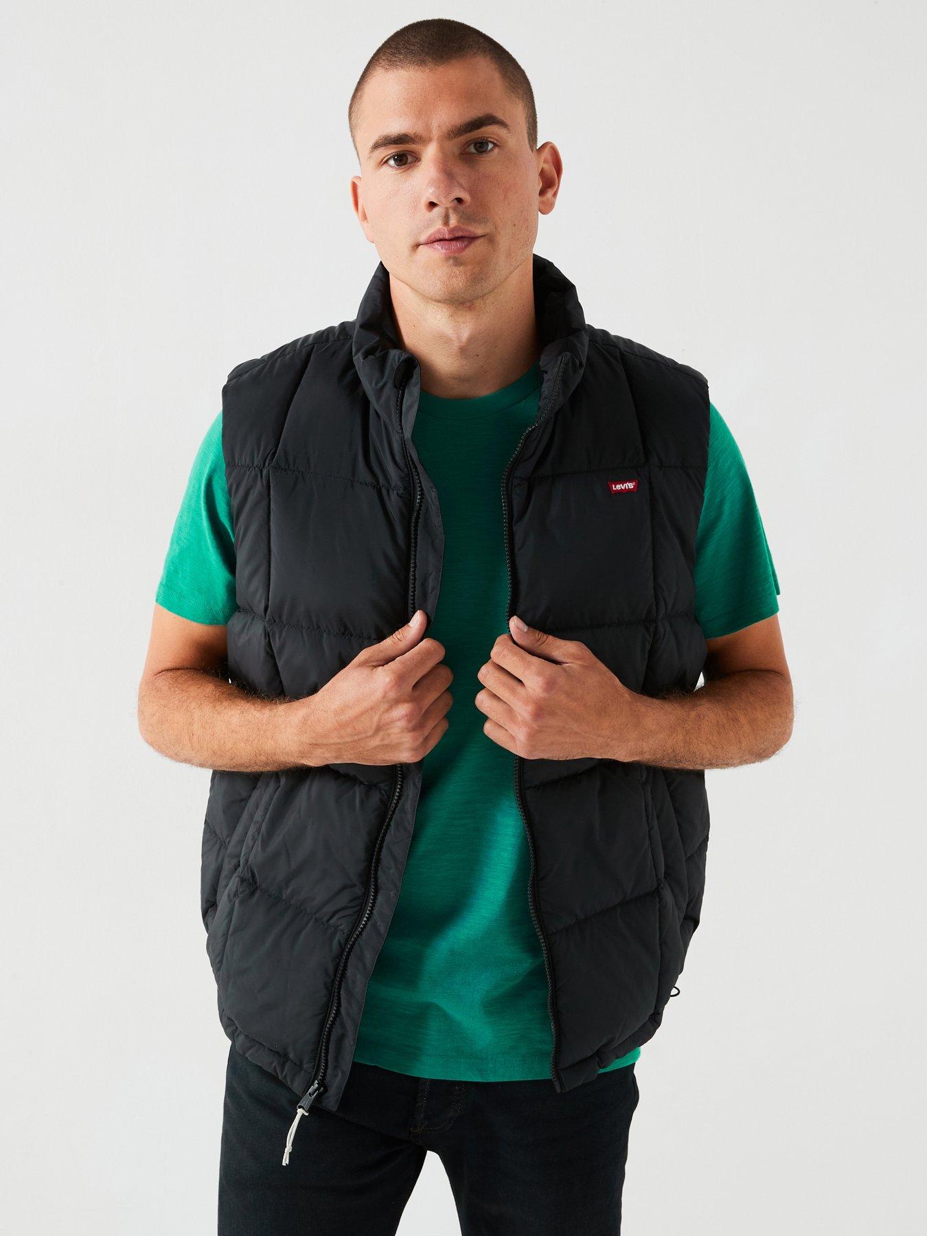 undefined Piedmont Batwing Padded Gilet - Black