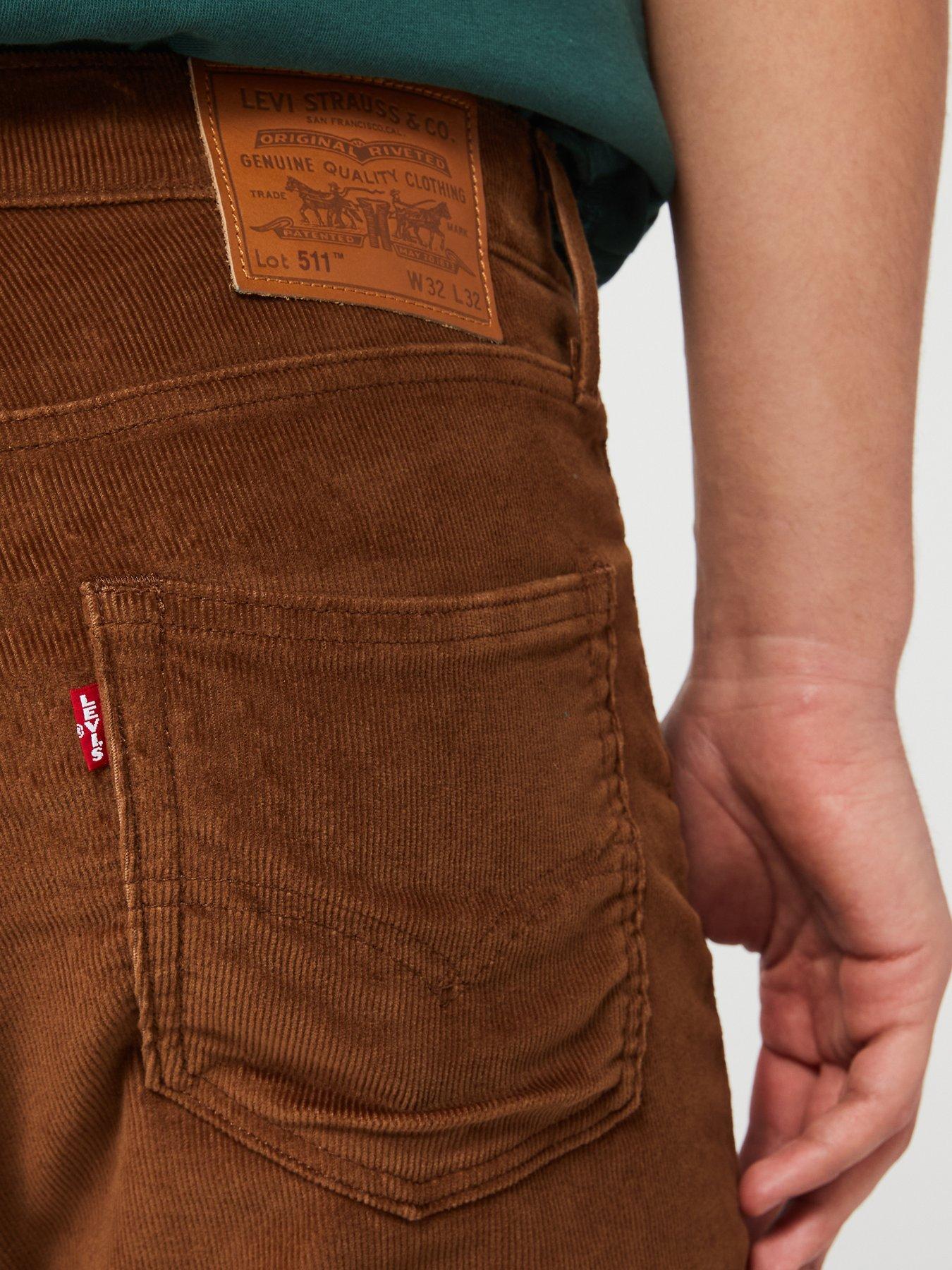 Levi's 511 cords brown online