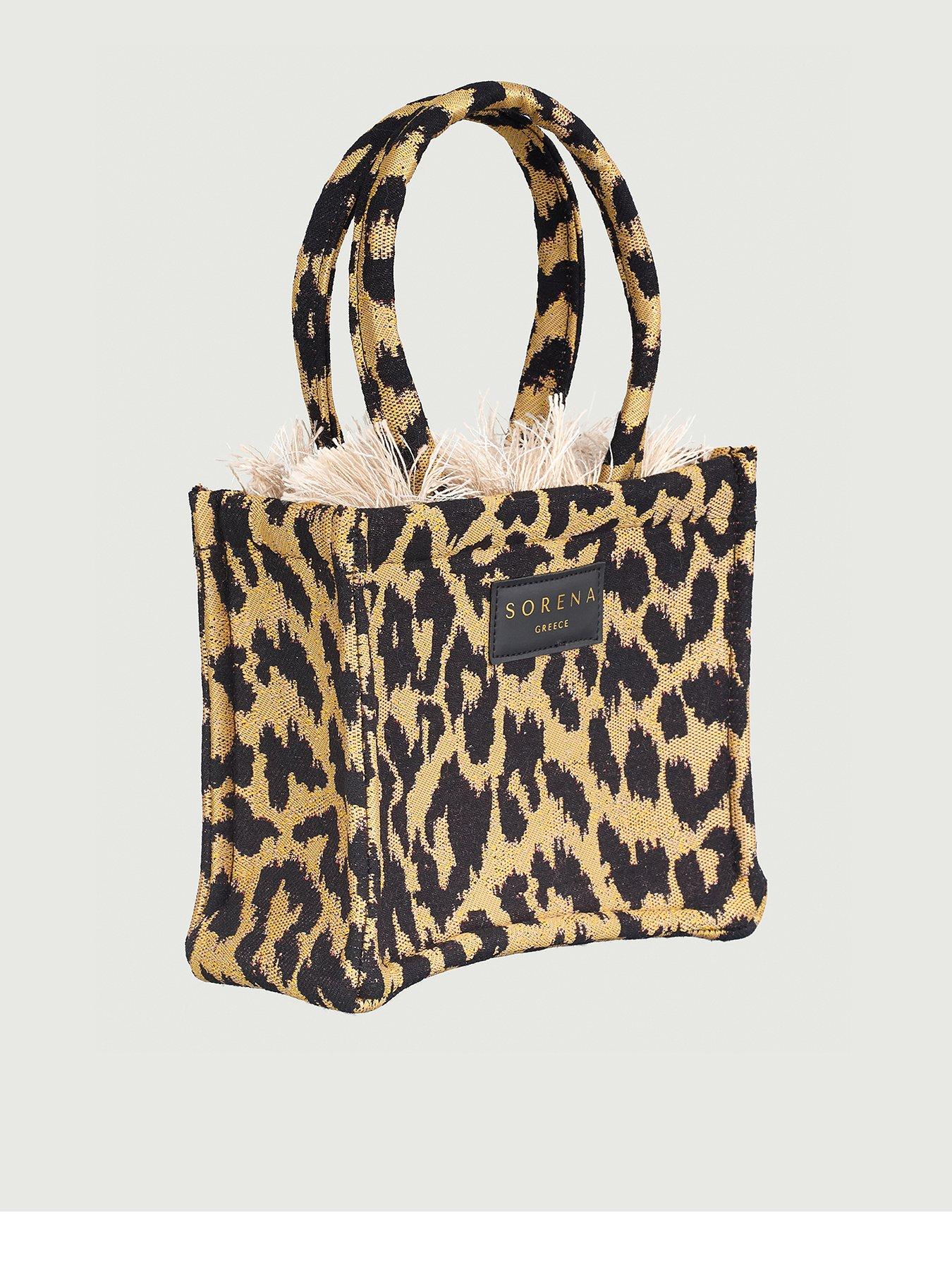 Animal print small bag clearance