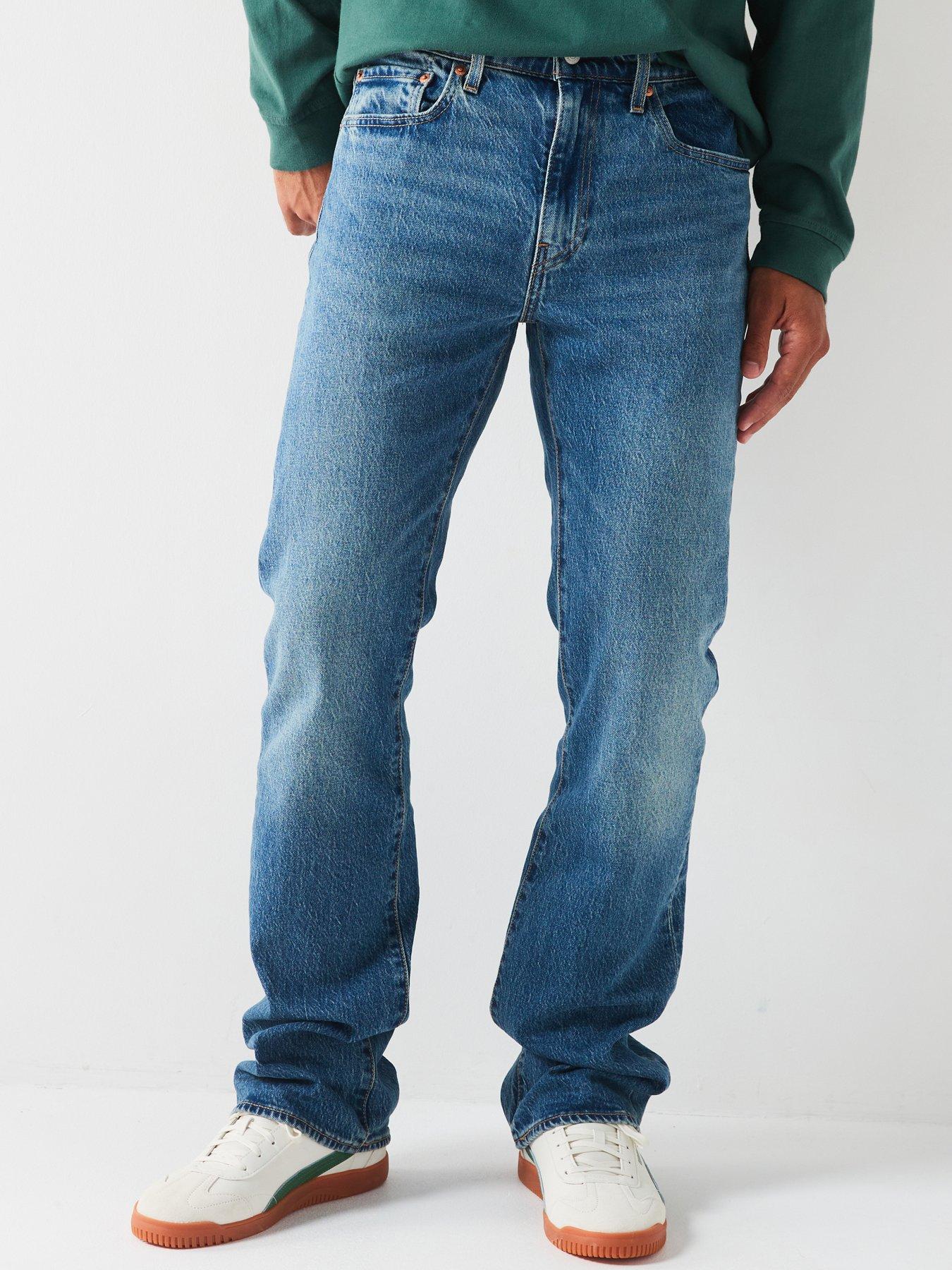 527 Standard Bootcut Jeans My Indigo Story Blue