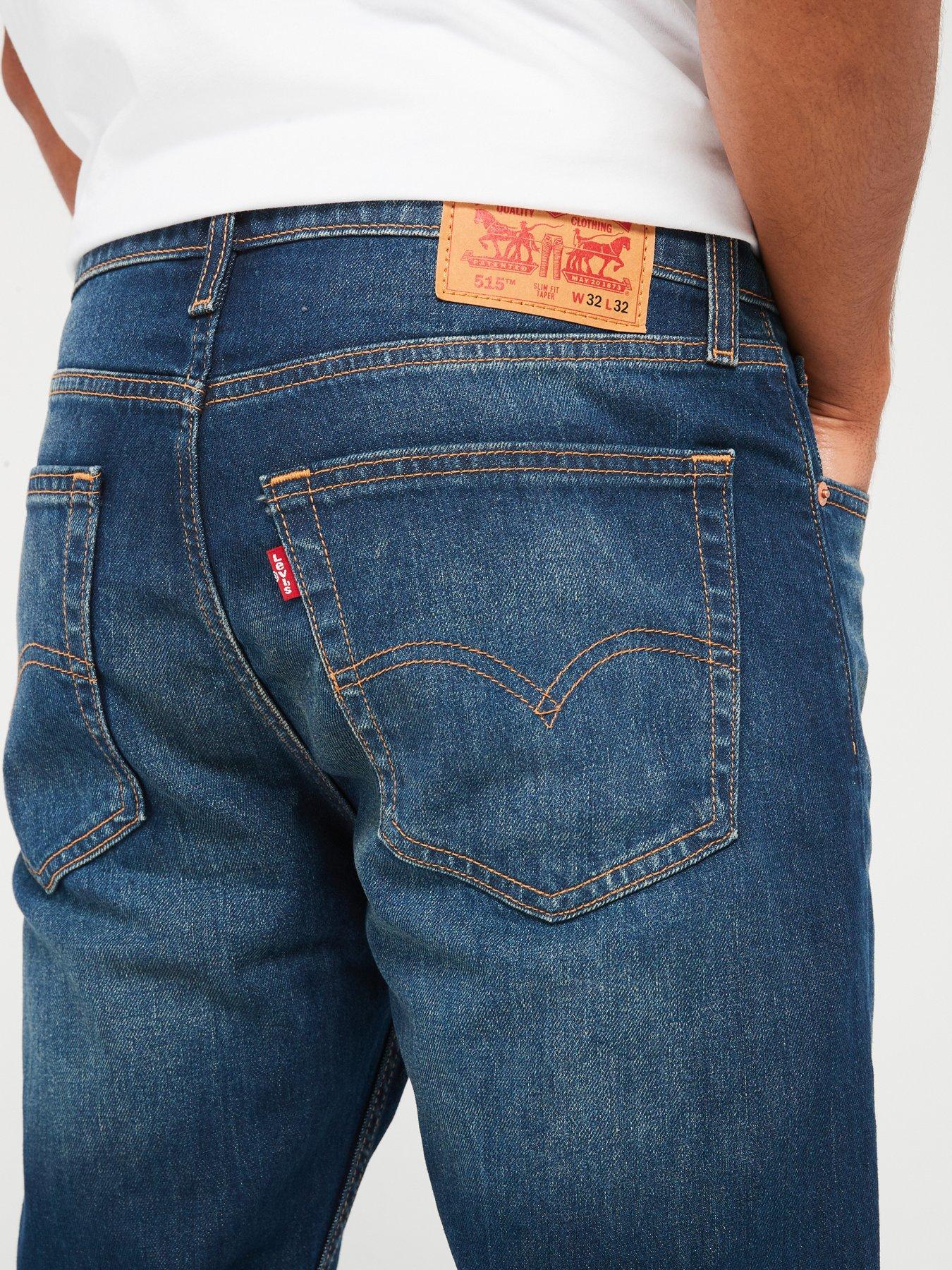 Image 4 of 4 of Levi's 515 Slim Taper Fit Jeans - Out Of My Way - Dark Blue