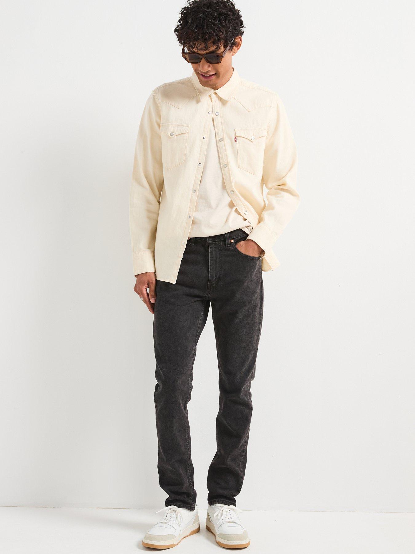Image 5 of 6 of Levi's 515 Slim Taper Fit Jeans - Copy That - Black