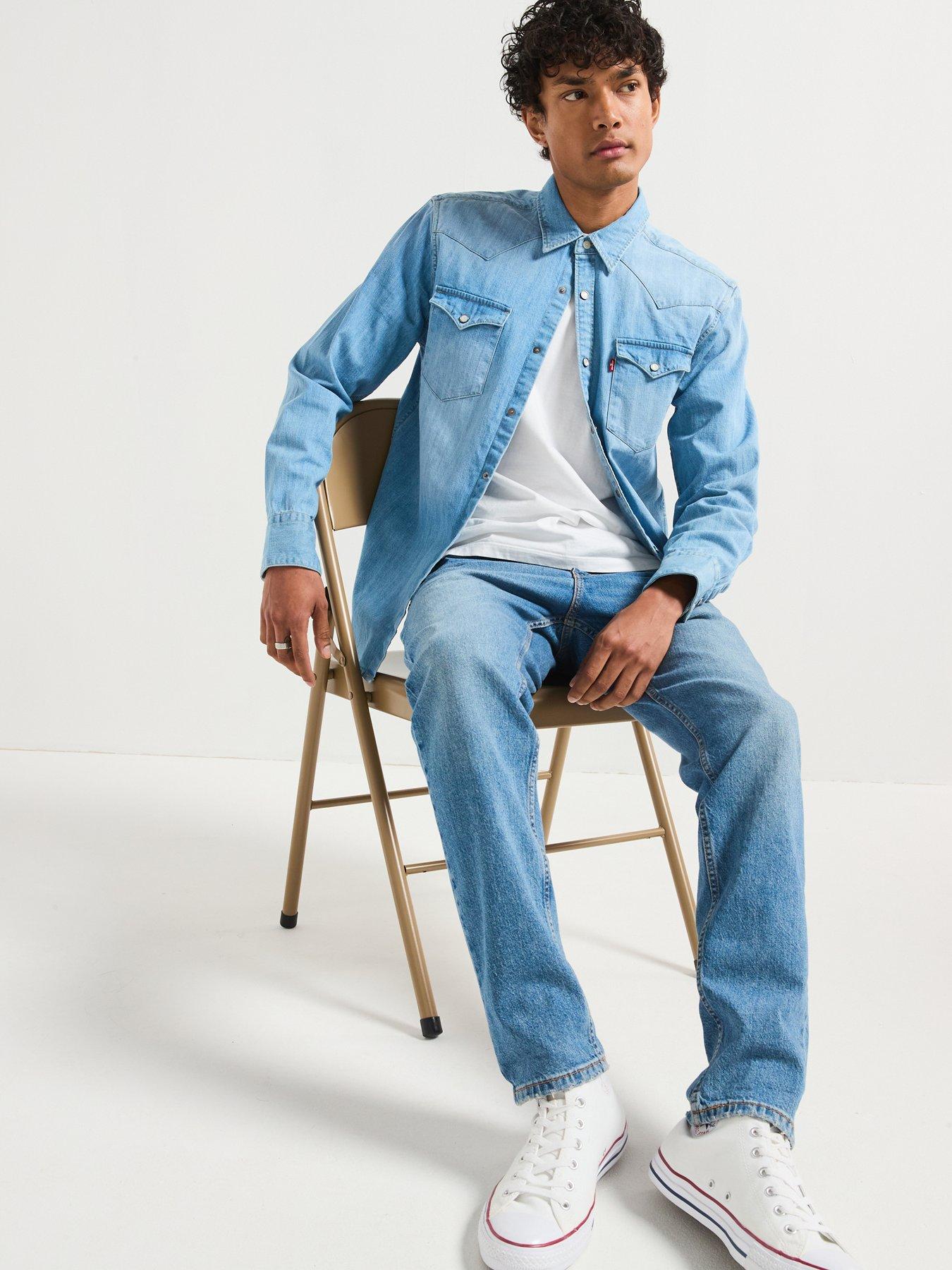 Image 5 of 6 of Levi's 515 Slim Taper Fit Jeans - Come On In - Blue