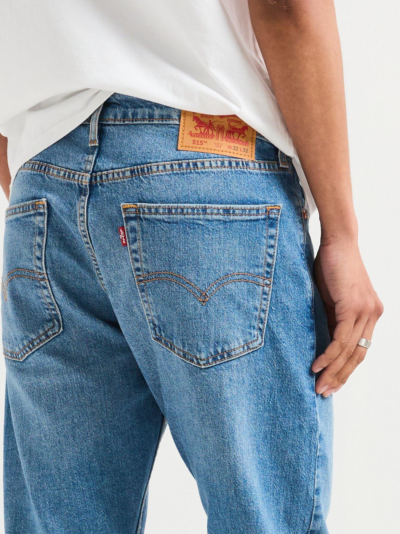 Image 6 of 6 of Levi's 515 Slim Taper Fit Jeans - Come On In - Blue
