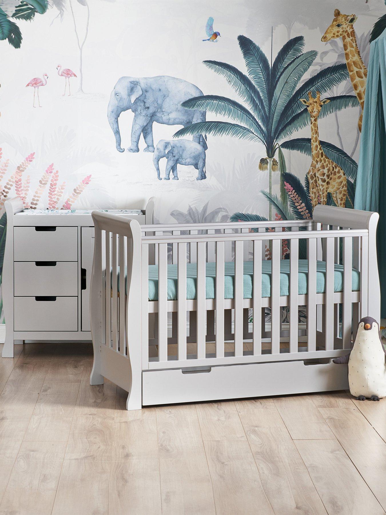 Product photograph of Obaby Stamford Mini 2 Piece Room Set - Warm Grey from very.co.uk