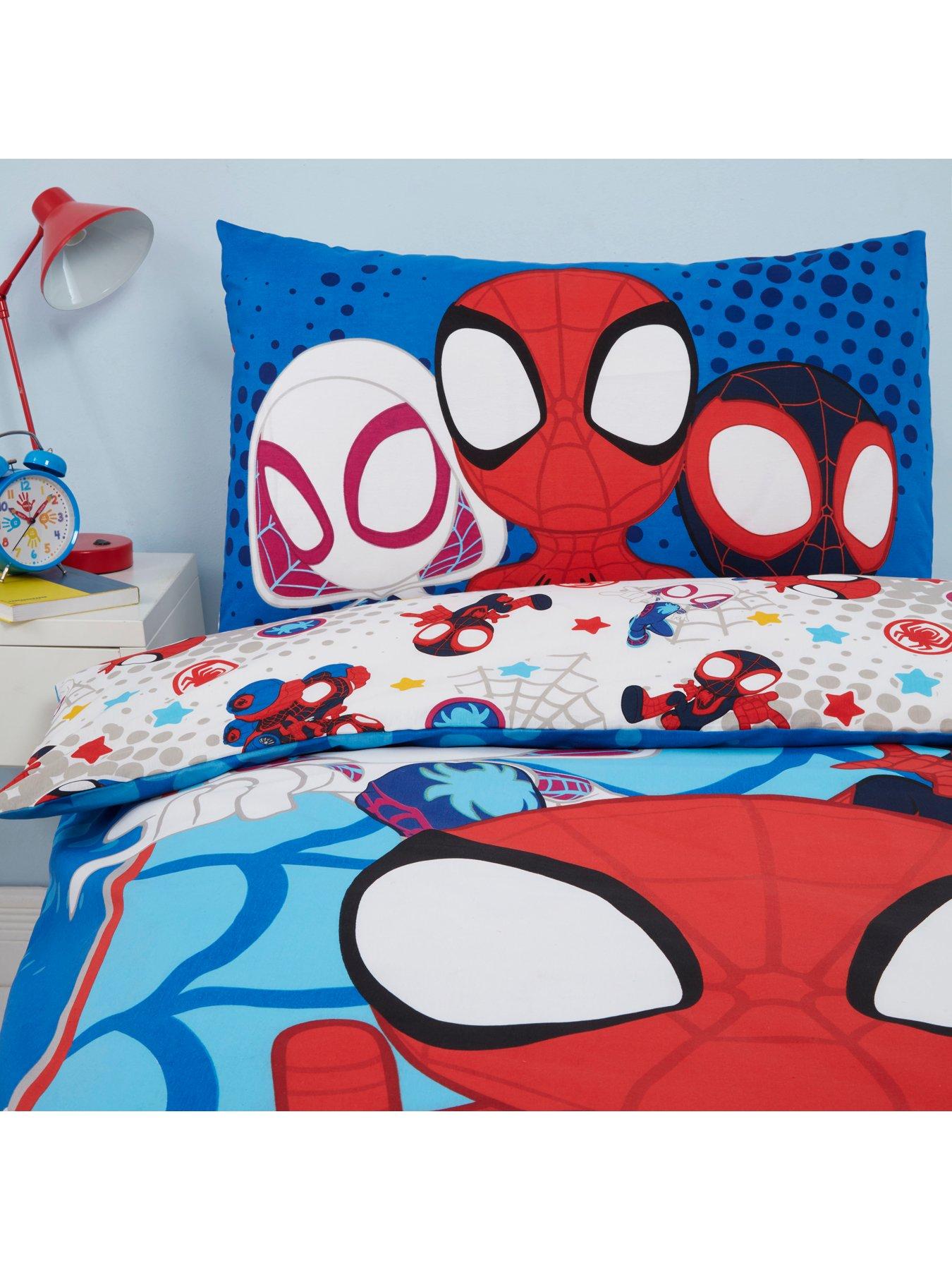 Product photograph of Spidey Amp The Power Of 3 Sgl Duvet - Multi from very.co.uk