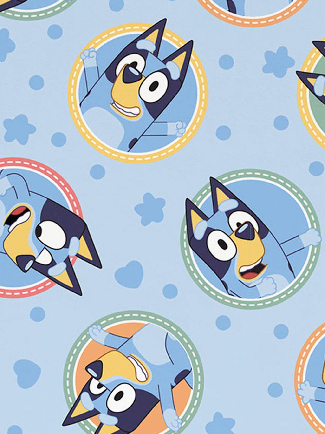 Image 2 of 2 of Bluey Frames Coral Fleece Blanket