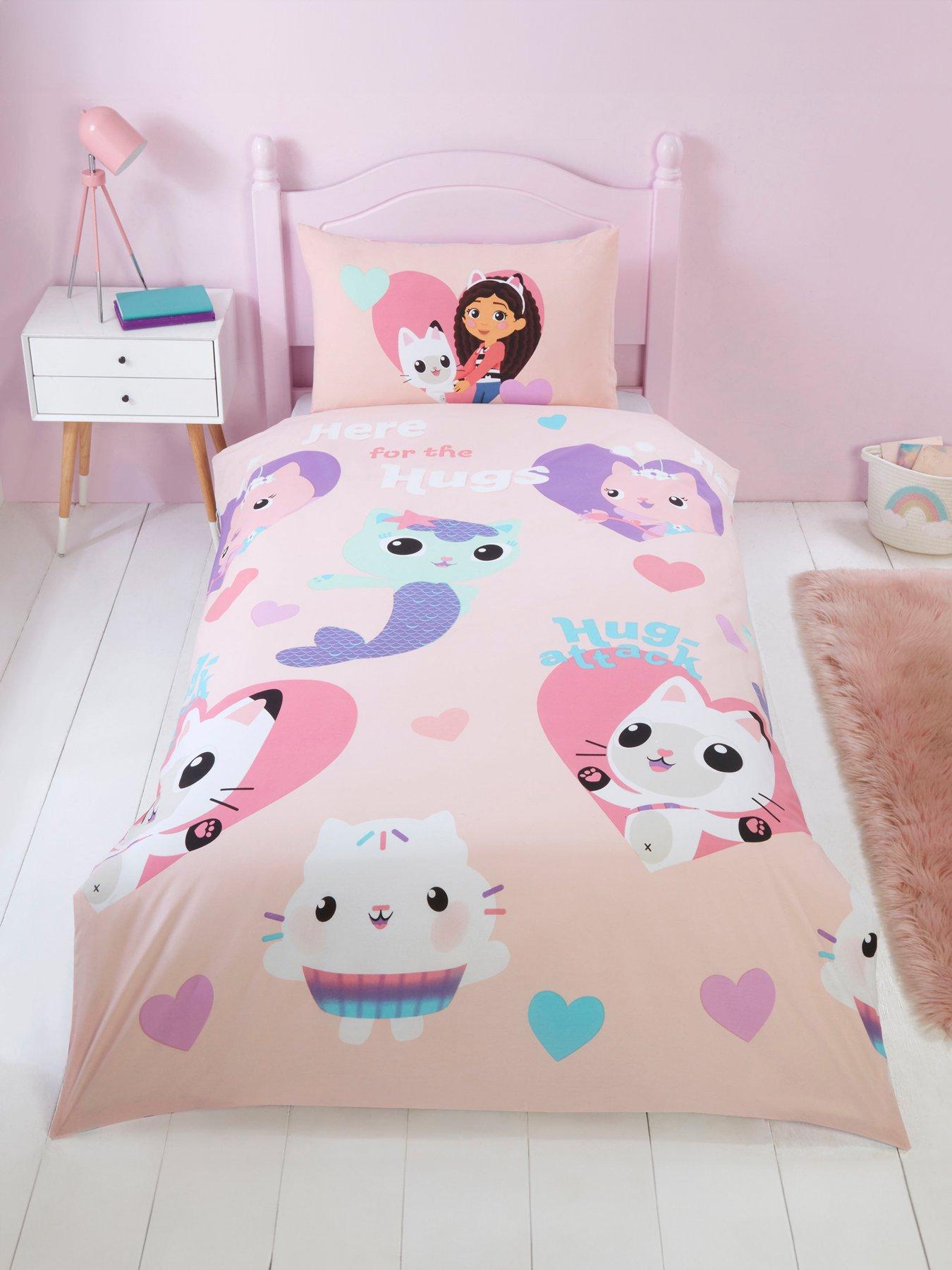 Product photograph of Gabby S Dollhouse Hugs Single Duvet Cover Set from very.co.uk