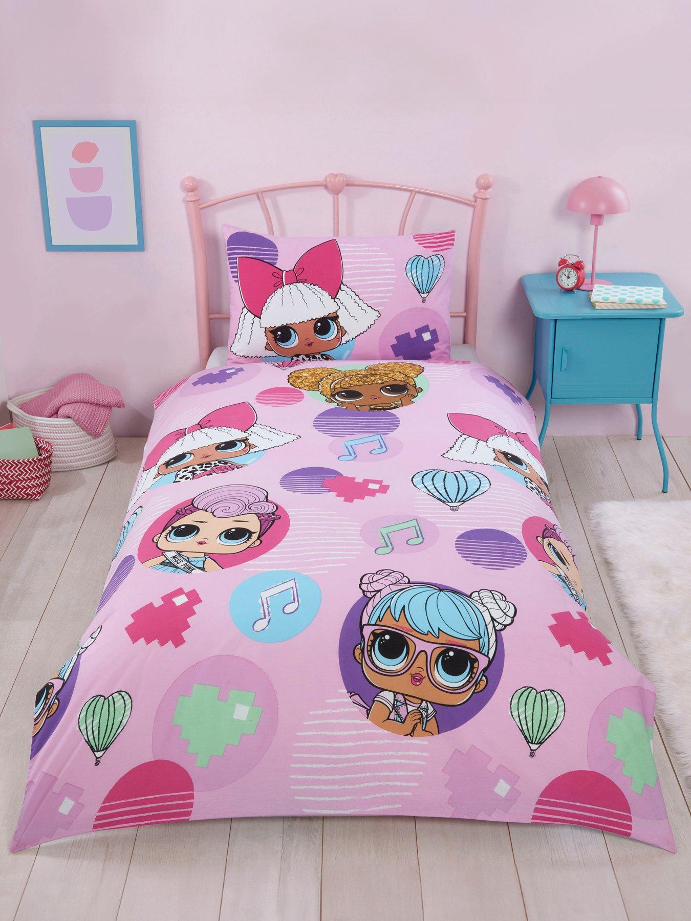 Product photograph of L O L Surprise Troop Single Duvet Cover Set from very.co.uk