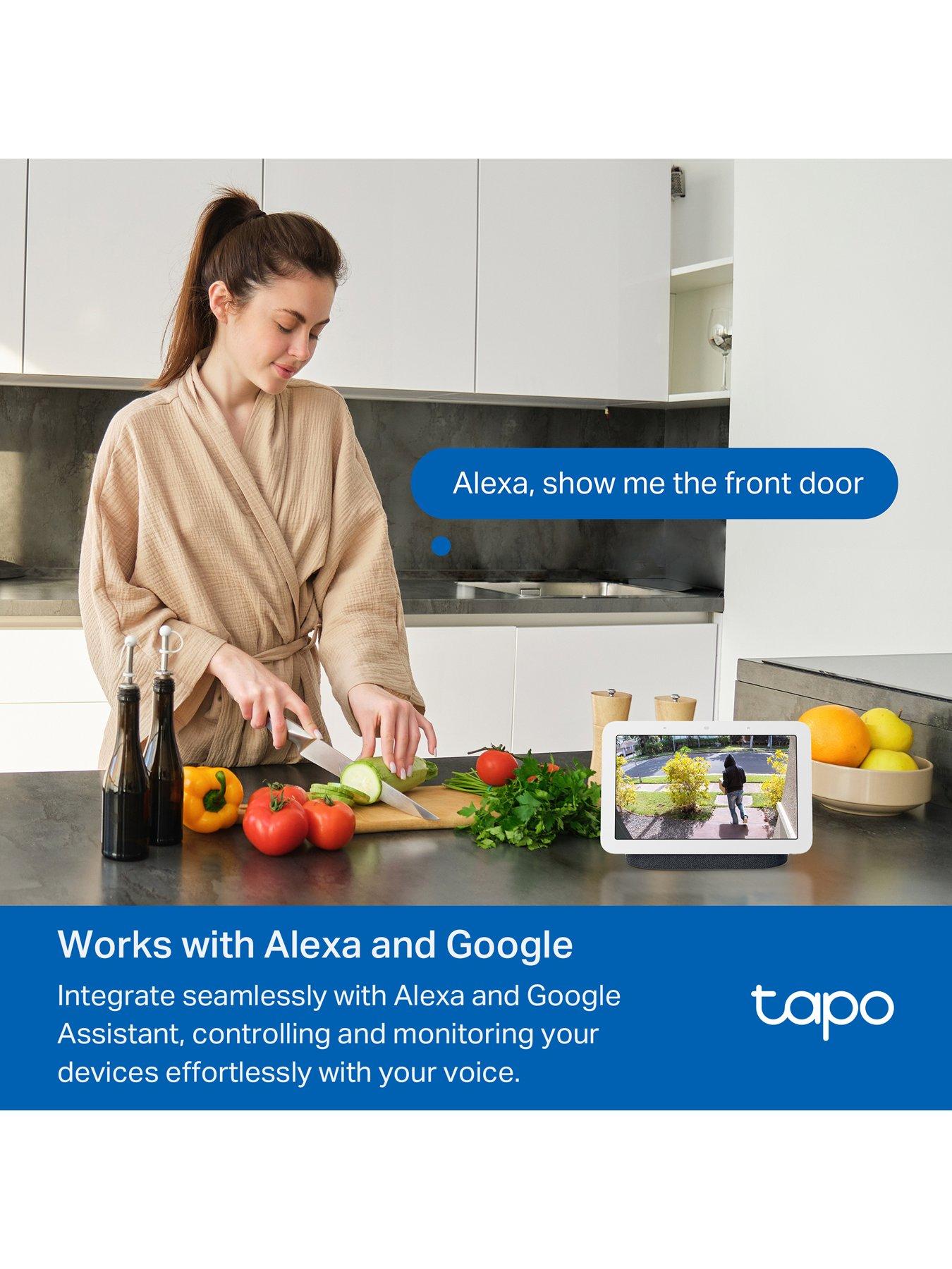 Image 6 of 7 of TP Link Tapo D210 2K Battery Video Doorbell &amp; Chime, No Monthly Fee, Head-To-Toe View, 6-Month Battery