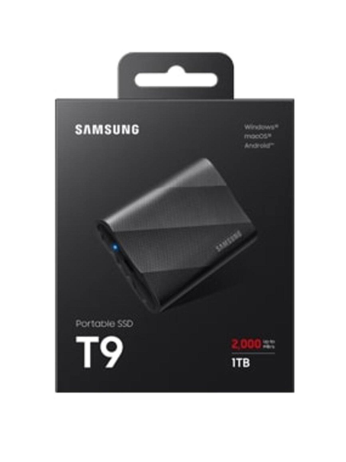 Samsung T9 1TB Portable SSD USB 3.2 Black | Very