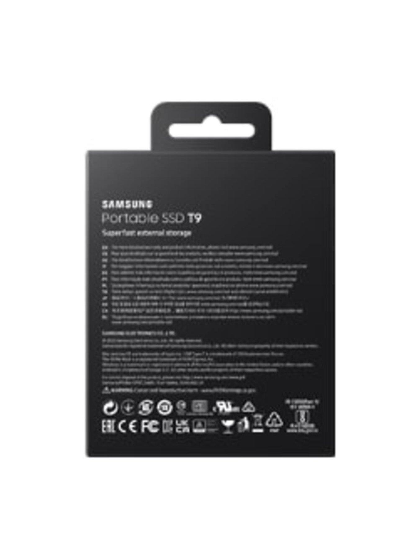 Samsung T9 2TB Portable SSD USB 3.2 Black | Very