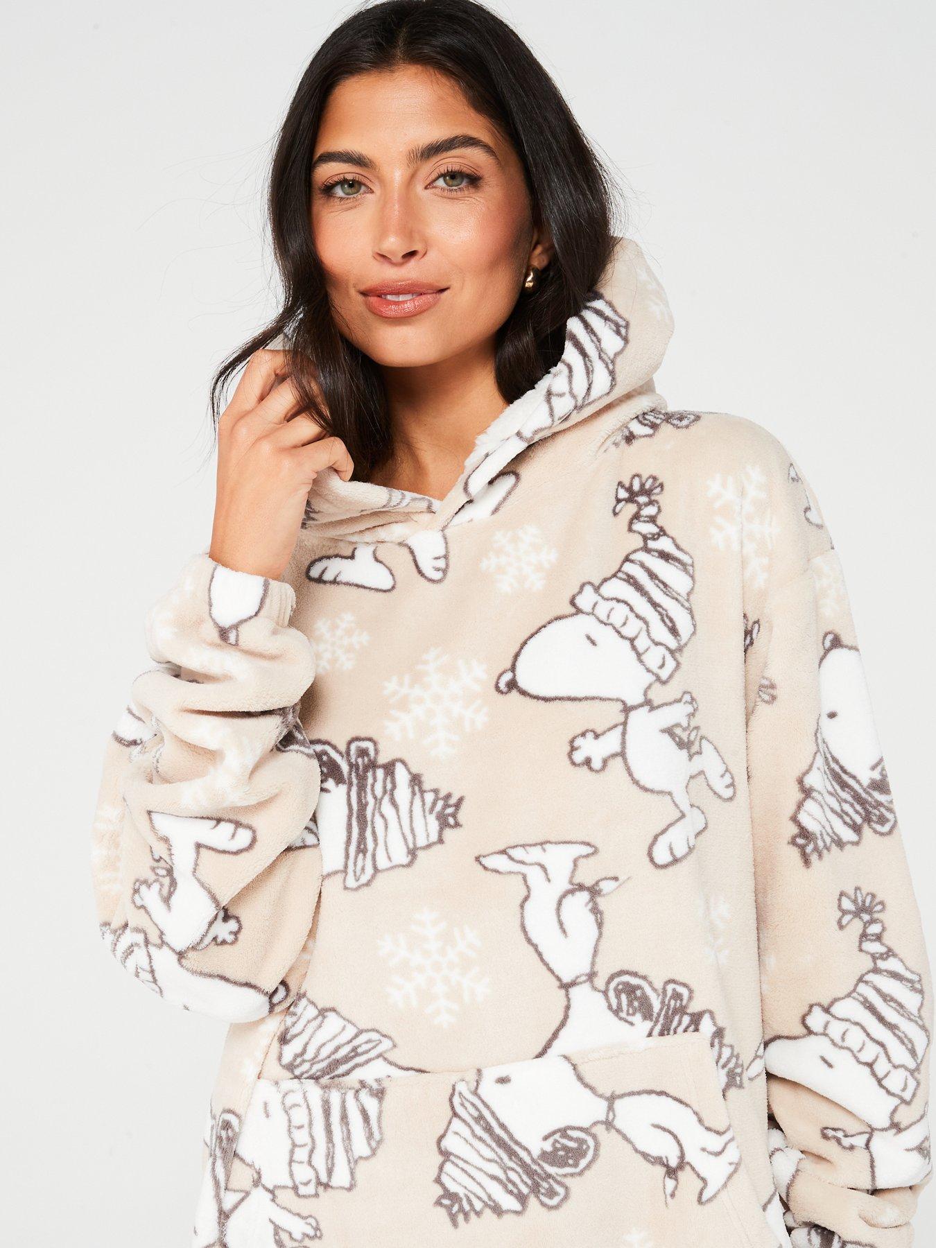 Snoopy hooded blanket sale