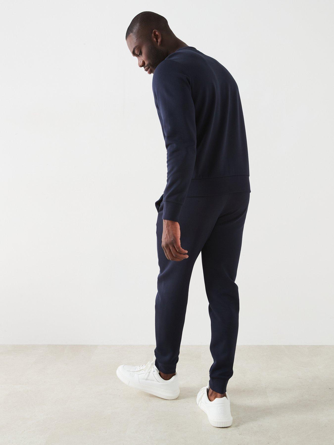 Micro Logo Repreve Cuffed Joggers Navy