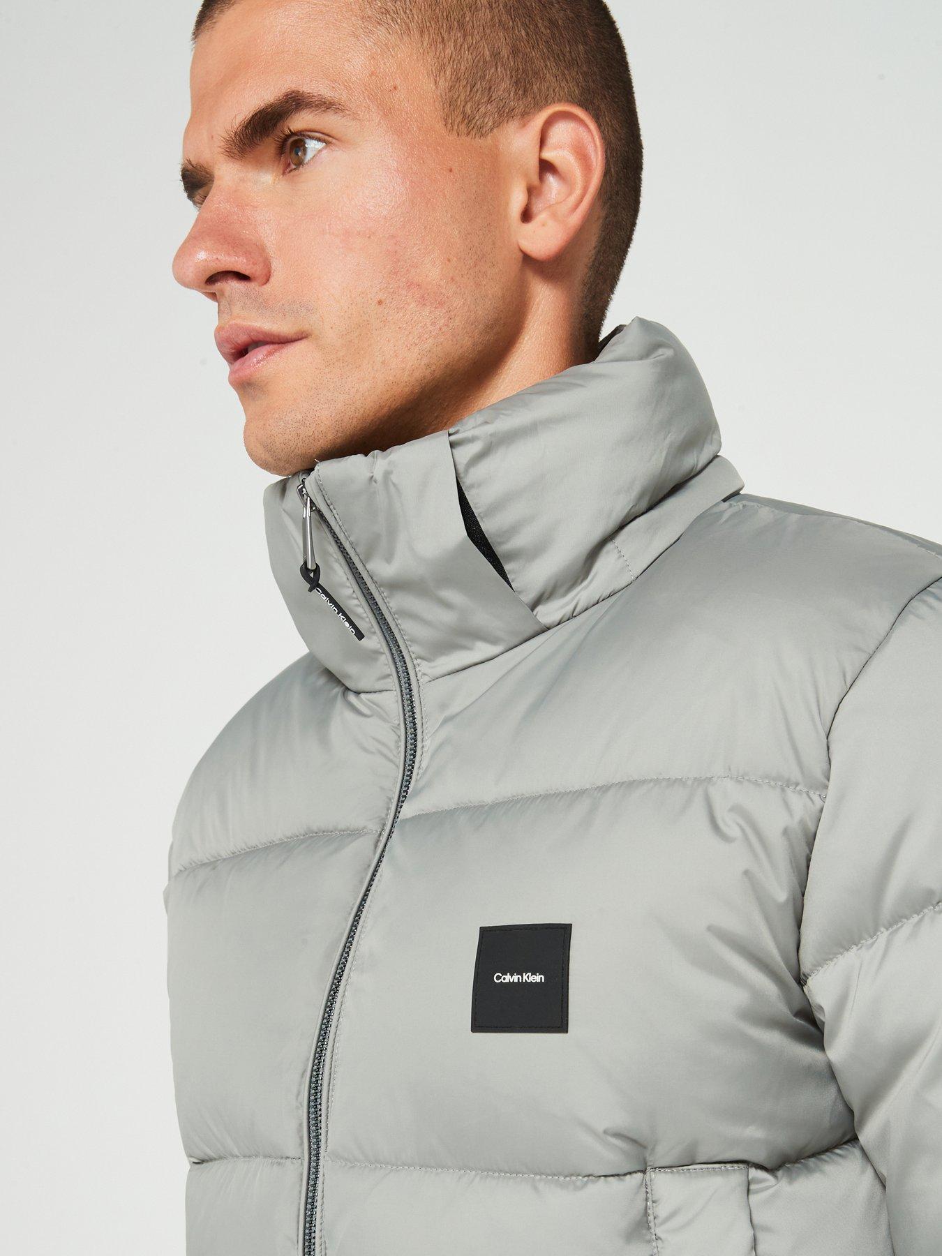 Calvin klein gray jacket shop