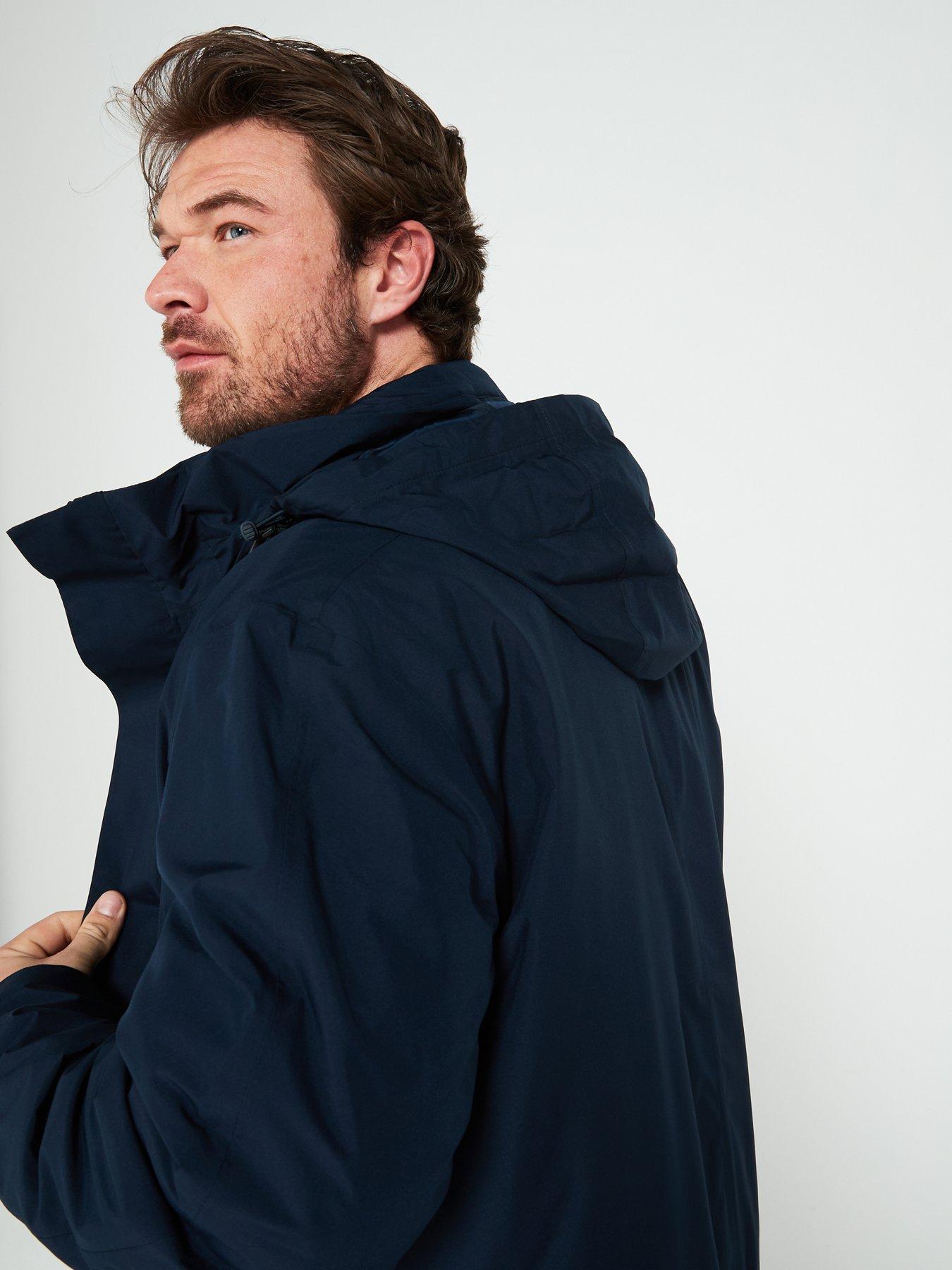 Calvin Klein Tech Performance Car Coat Dark Blue Very