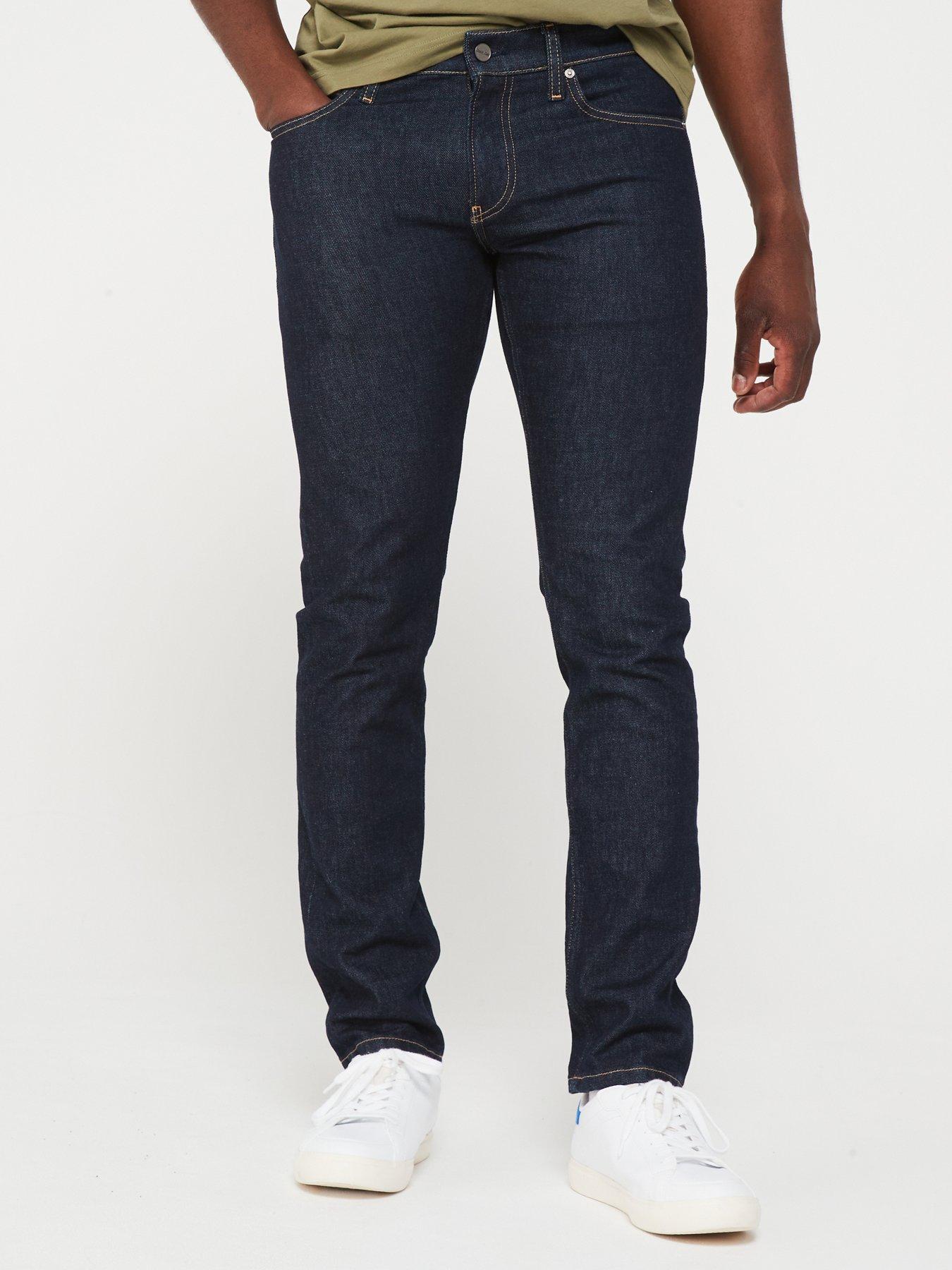 Image 1 of 4 of Calvin Klein Slim Fit Jeans - Rinse Blue