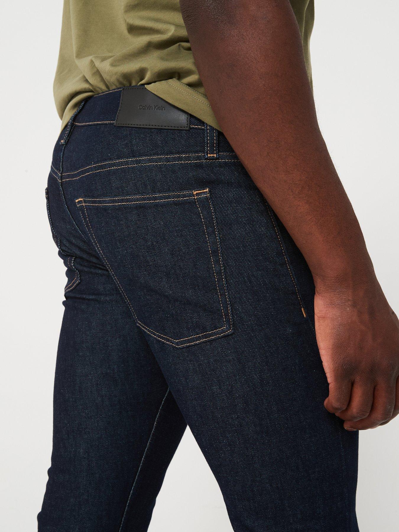 Image 4 of 4 of Calvin Klein Slim Fit Jeans - Rinse Blue