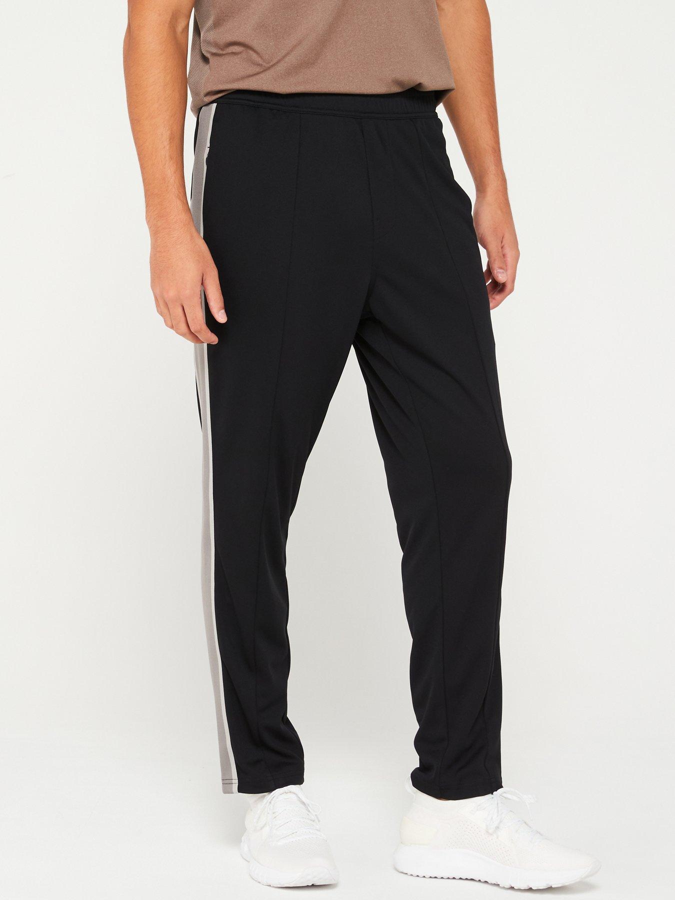 undefined Taping Poly Woven Trousers - Black