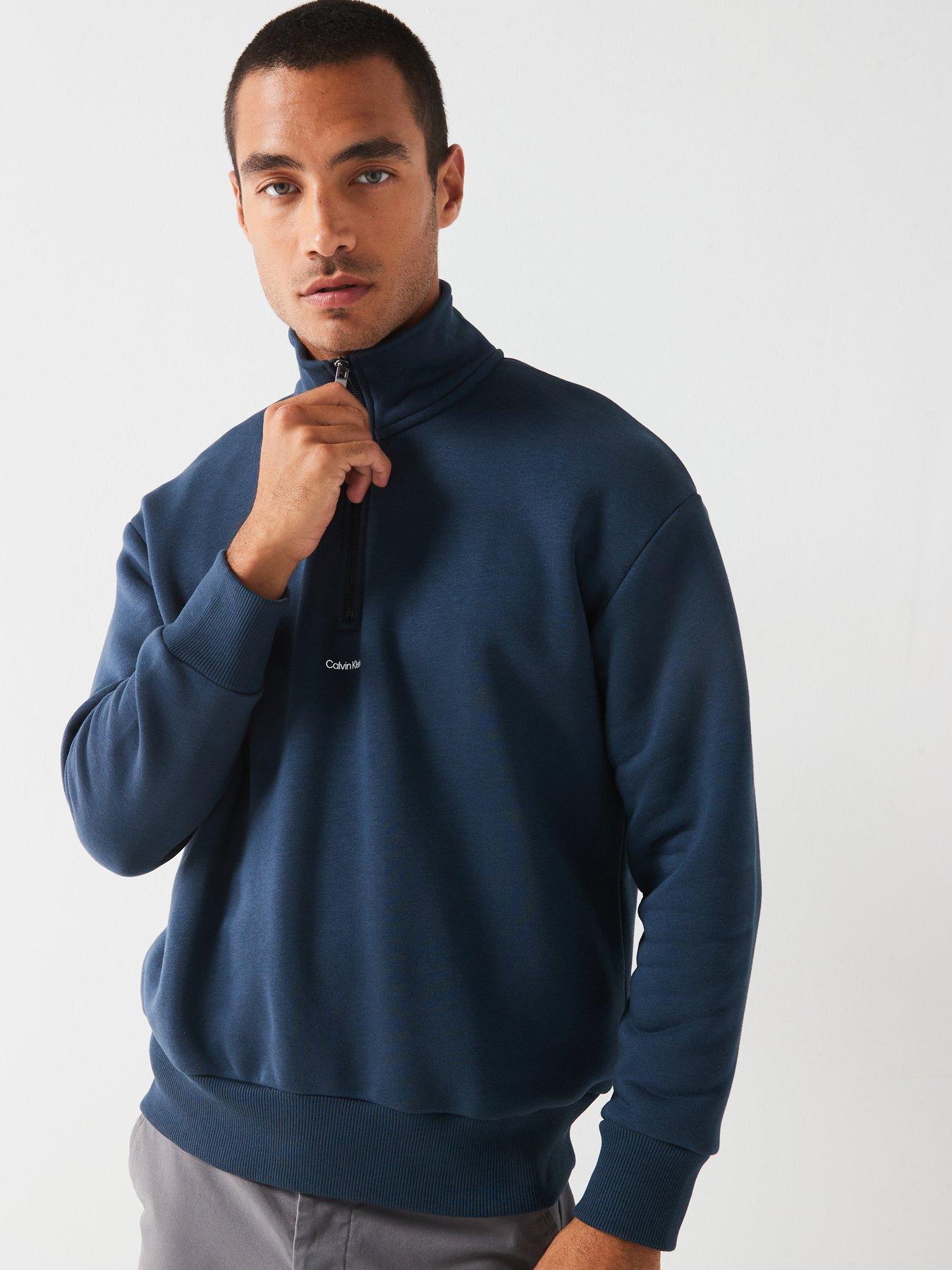 Mens calvin klein sweatshirt sale hotsell