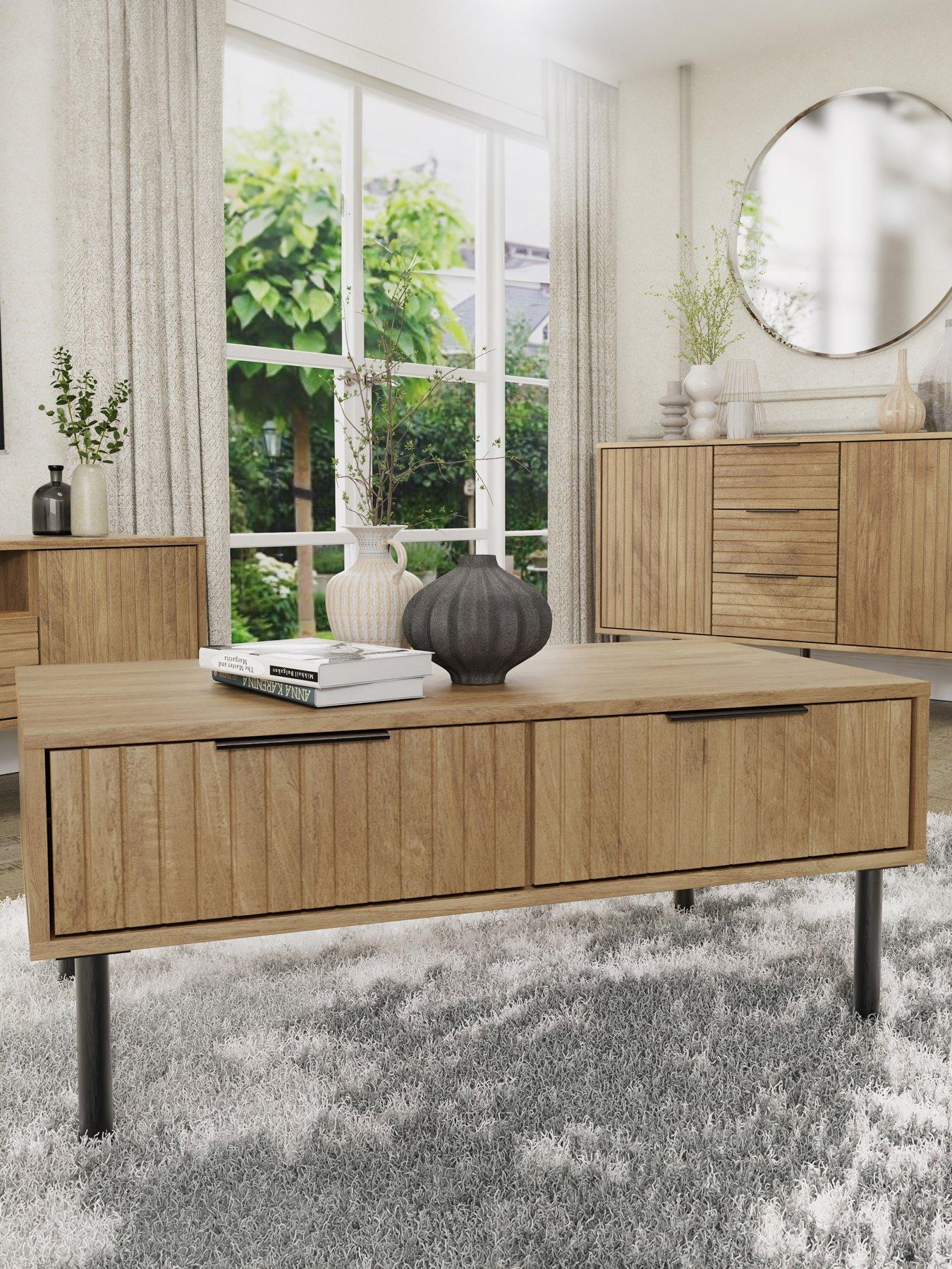 Product photograph of Gfw Nervata Coffee Table - Fsc Certified from very.co.uk