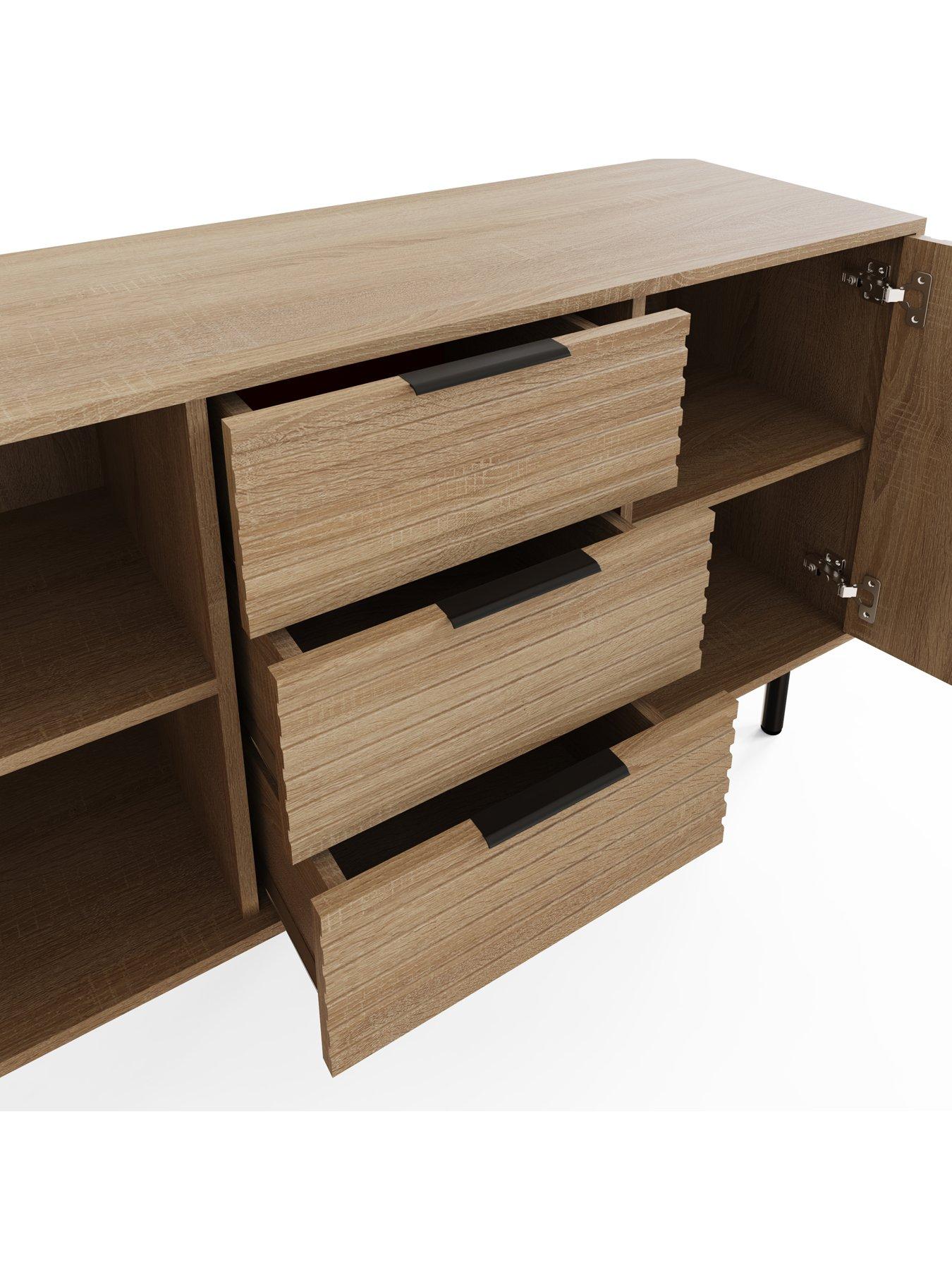 Image 5 of 7 of GFW Nervata Sideboard&nbsp;- FSC&reg; Certified