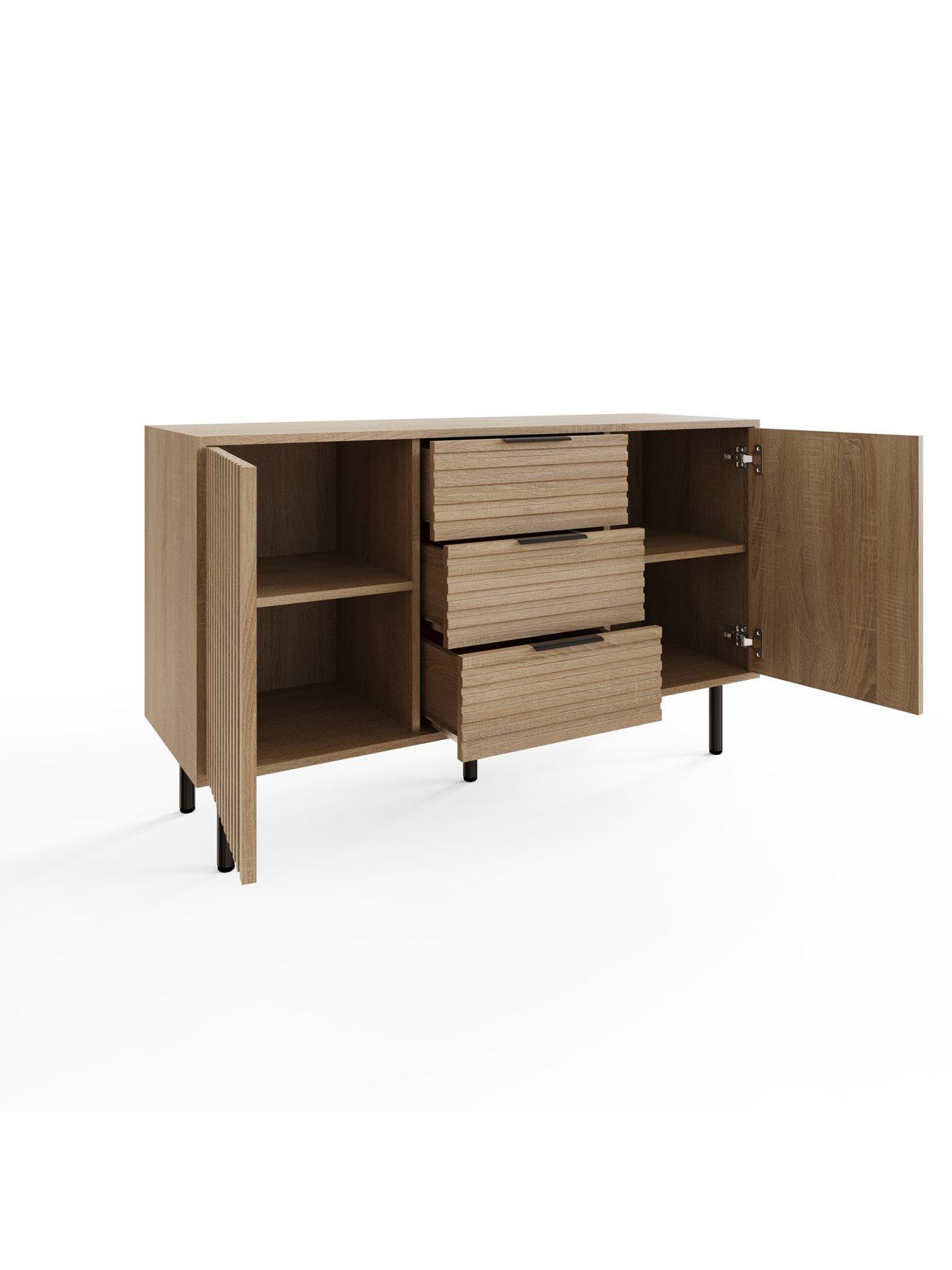 Image 6 of 7 of GFW Nervata Sideboard&nbsp;- FSC&reg; Certified