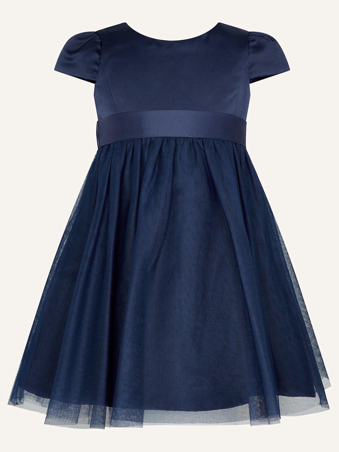 Monsoon navy bridesmaid dress best sale