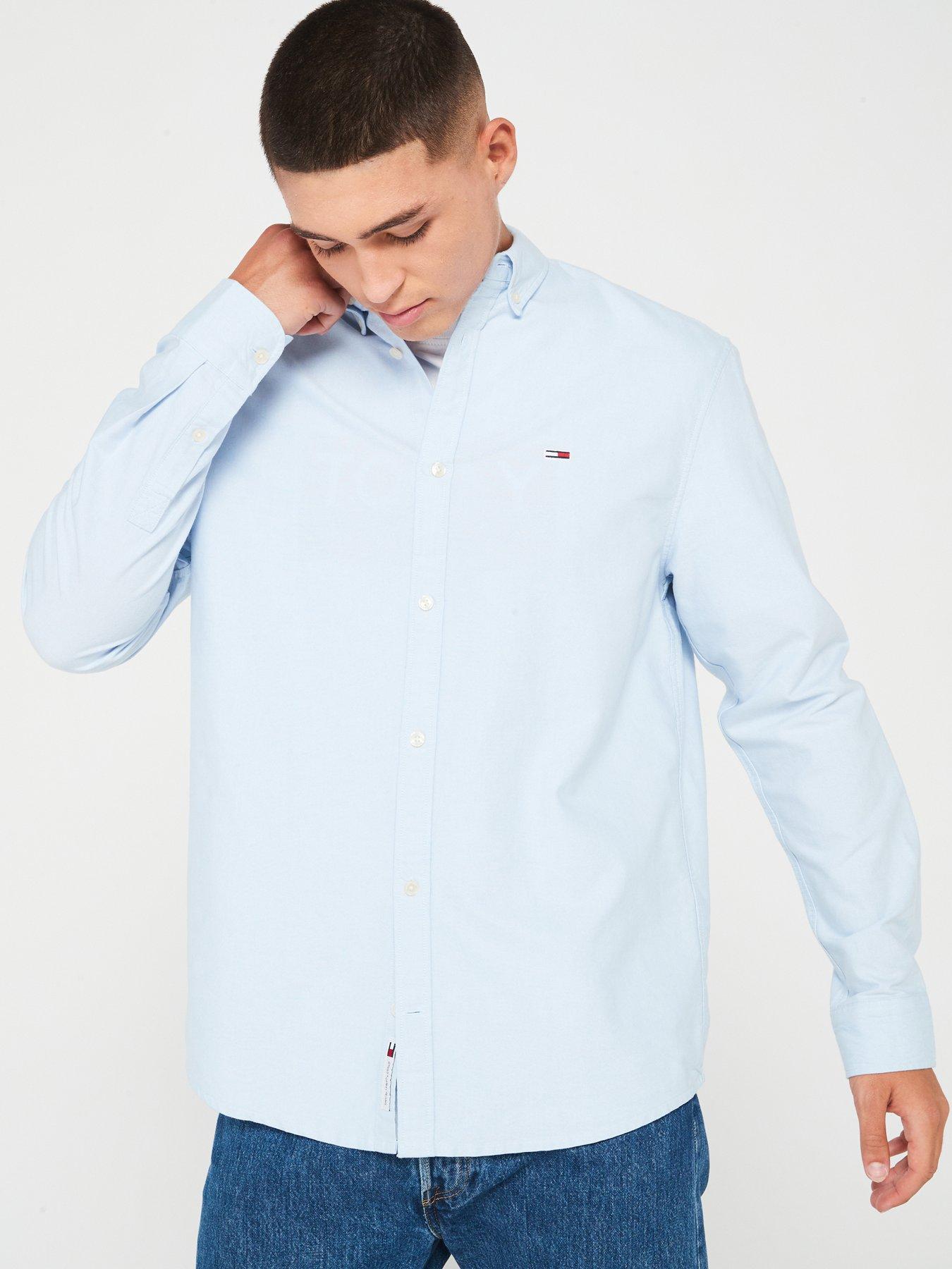 undefined Regular Fit Oxford Shirt - Light Blue
