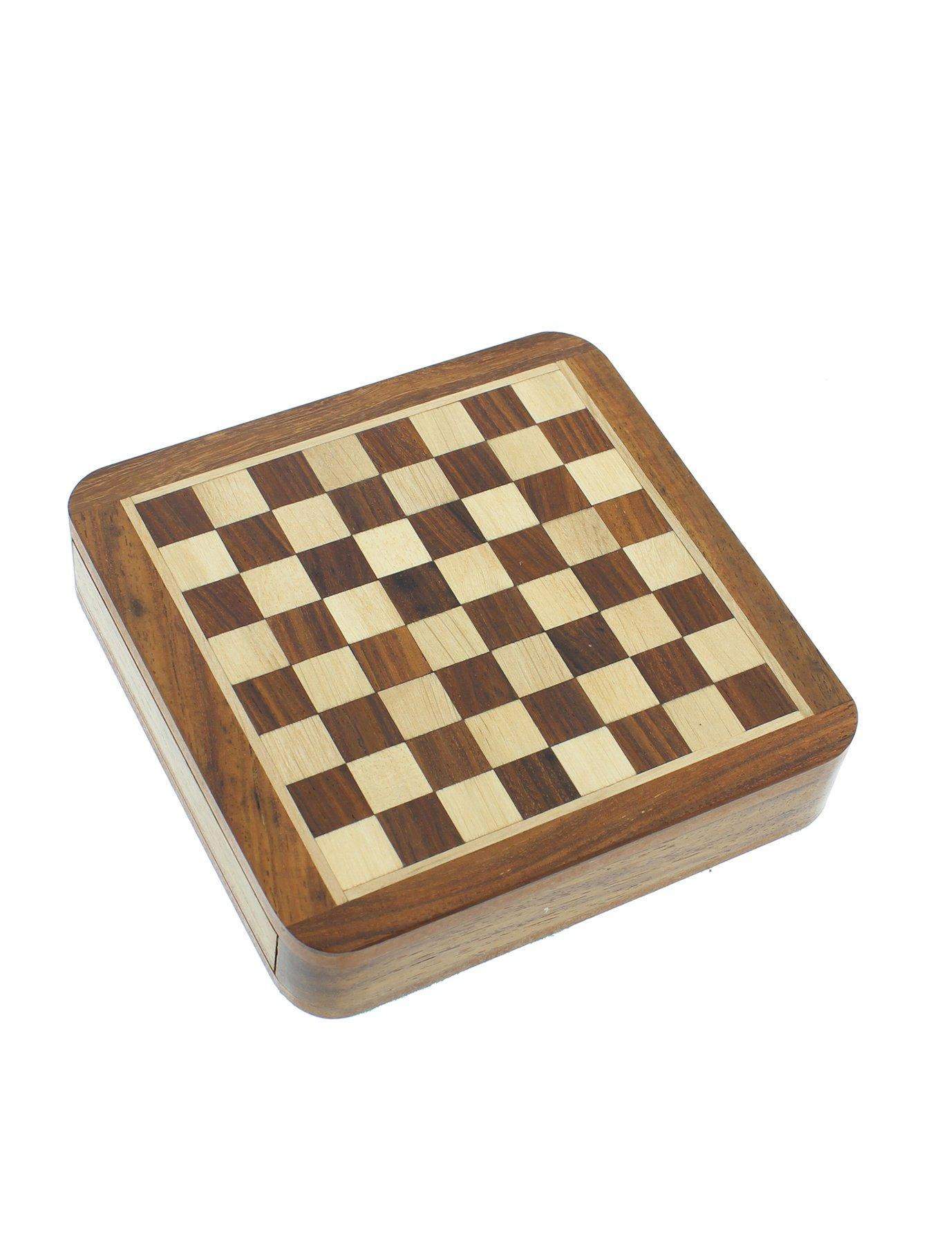 Image 2 of 2 of Harvey Makin Magnetic Chess Board with Drawer
