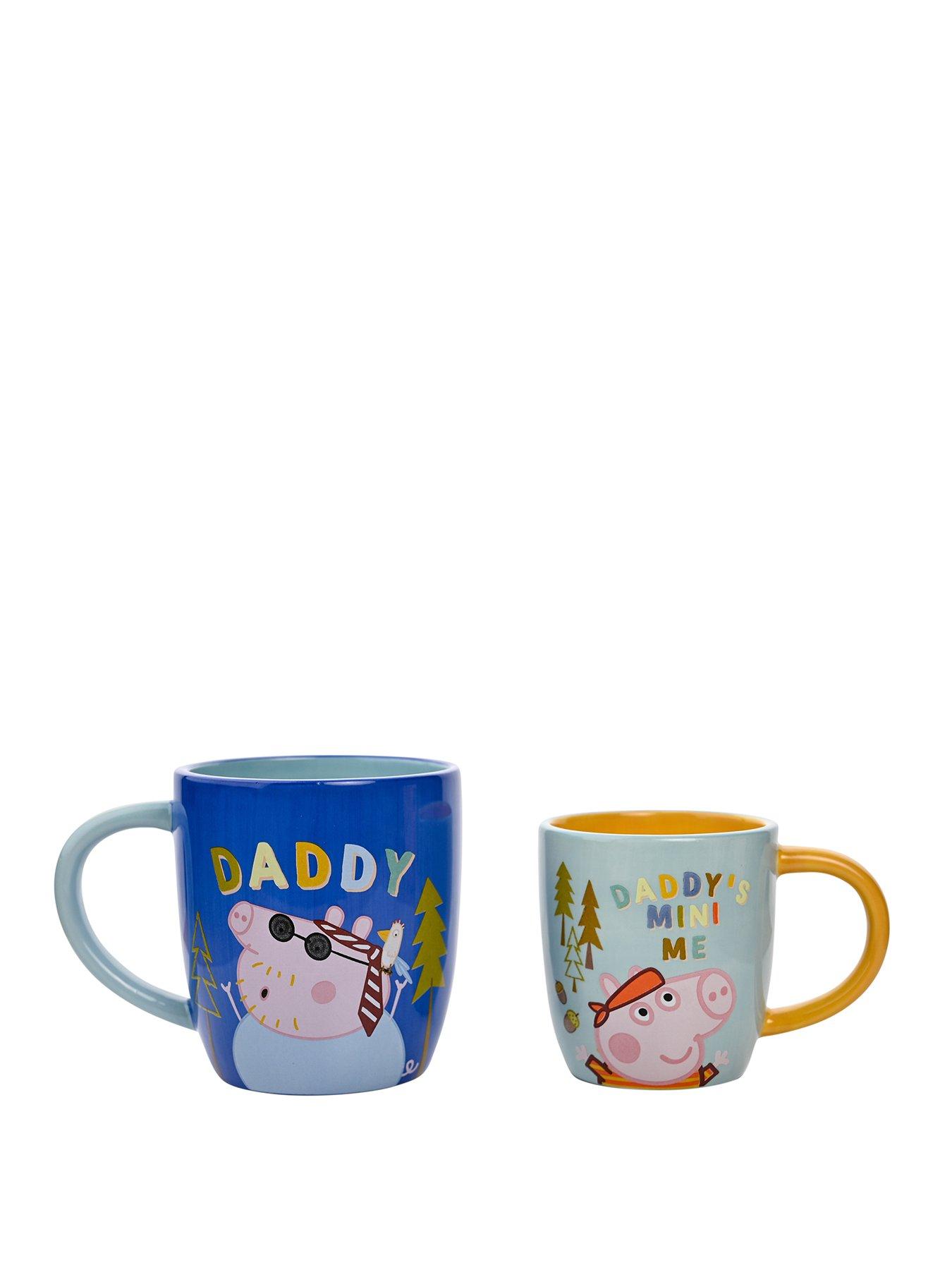 undefined Peppa Pig Daddy  &  Me Mug Set