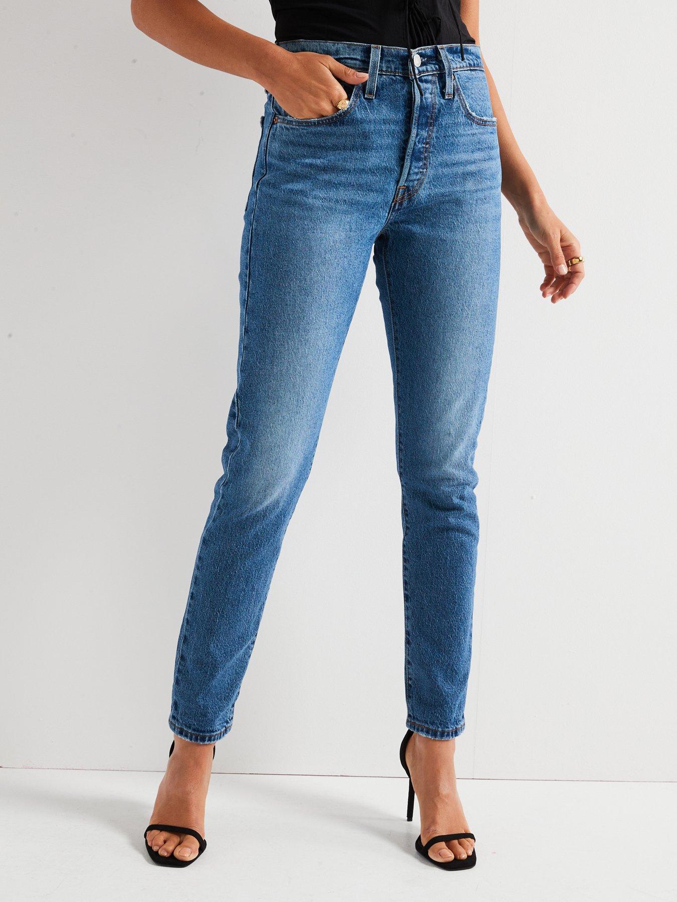 undefined 501 Skinny Leg Jeans - Blue