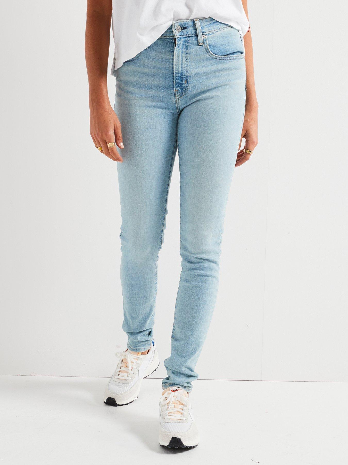 Levi's 721 High Rise Skinny Jeans - Blue