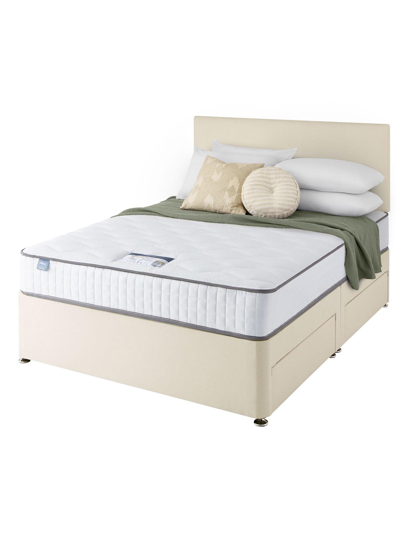 Image 6 of 7 of Silentnight 800 Pocket Memory&nbsp;Divan Bed with Storage Options- Medium
