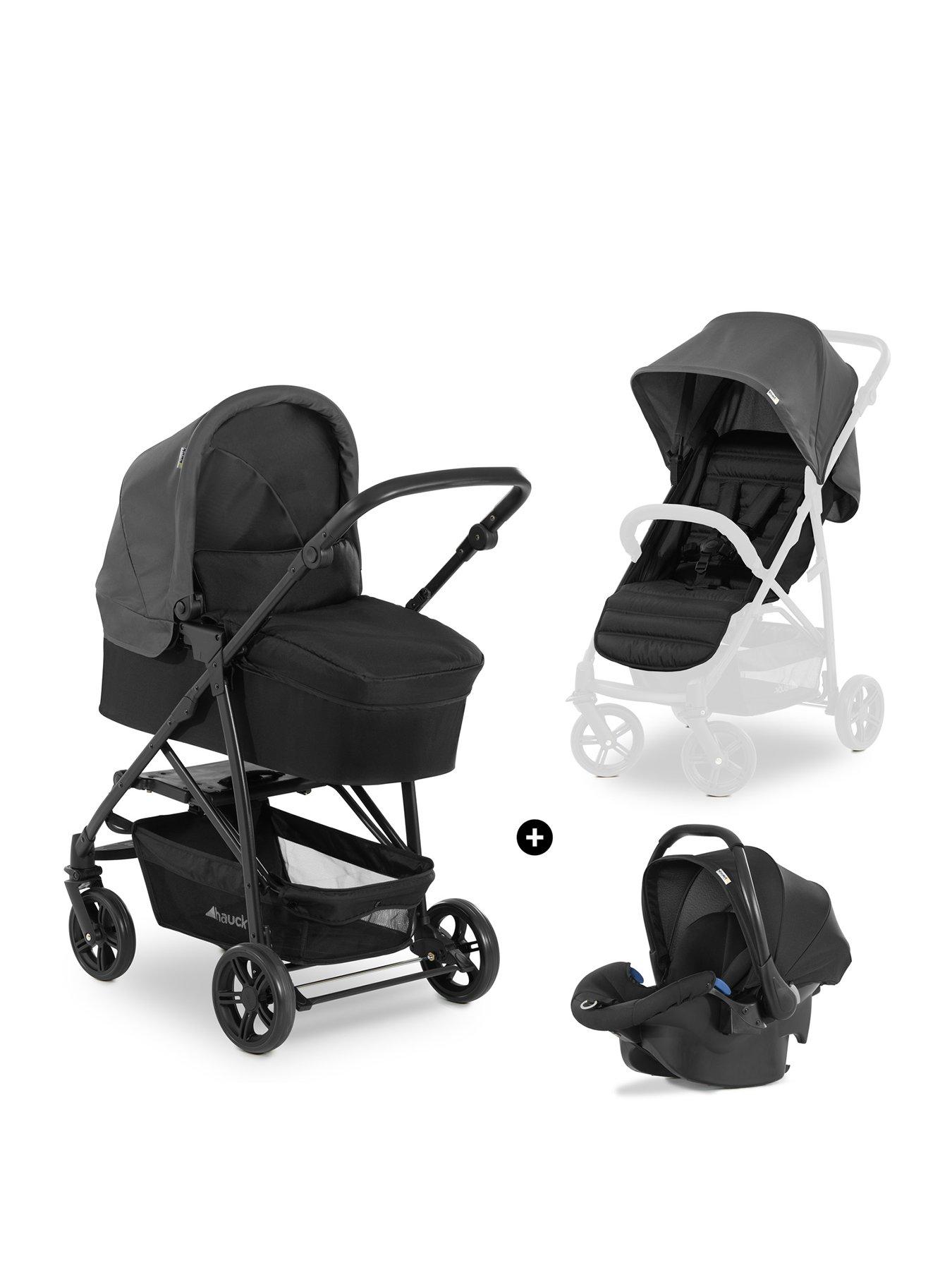 Hauck Rapid 4 Trioset Travel System - Grey