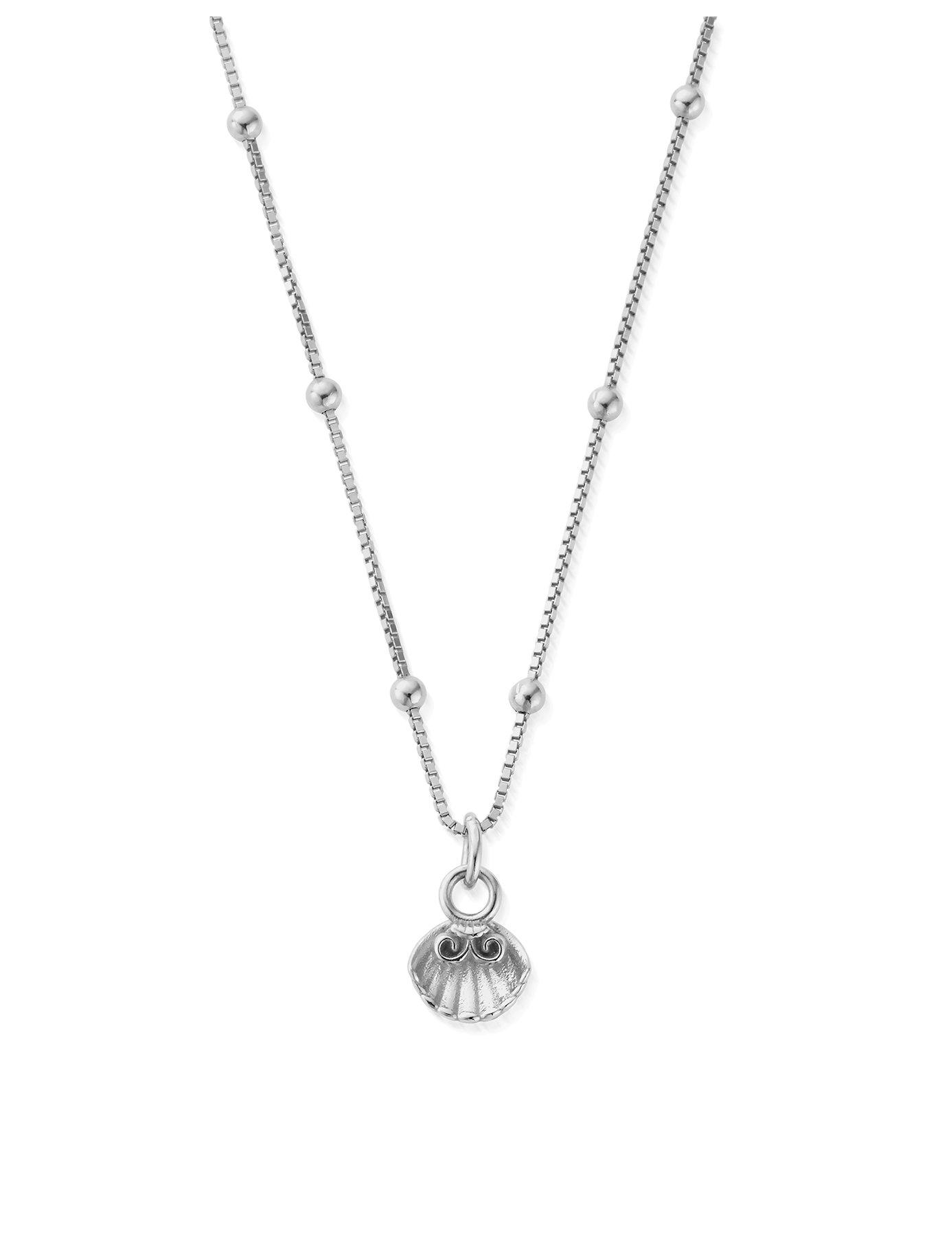 Product photograph of Chlobo Bobble Chain Travel Seeker Necklace from very.co.uk