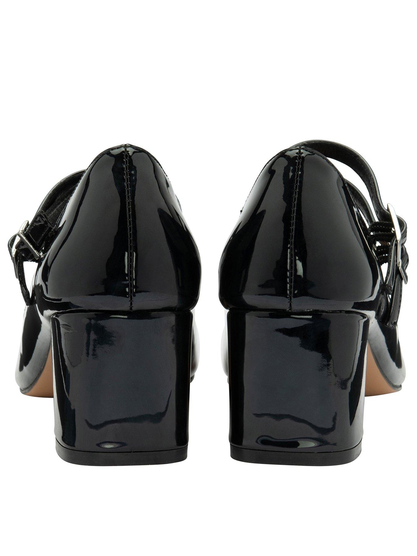 Image 3 of 4 of Ravel Howth Heeled Mary Jane - Black