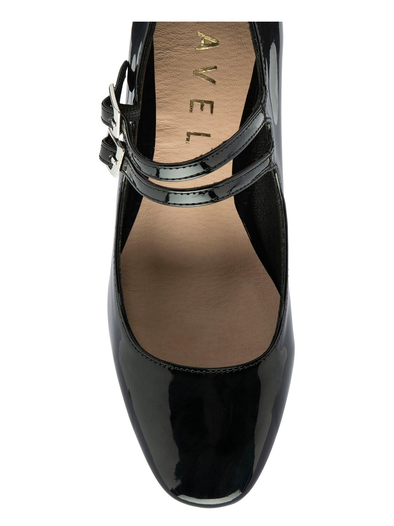 Image 4 of 4 of Ravel Howth Heeled Mary Jane - Black