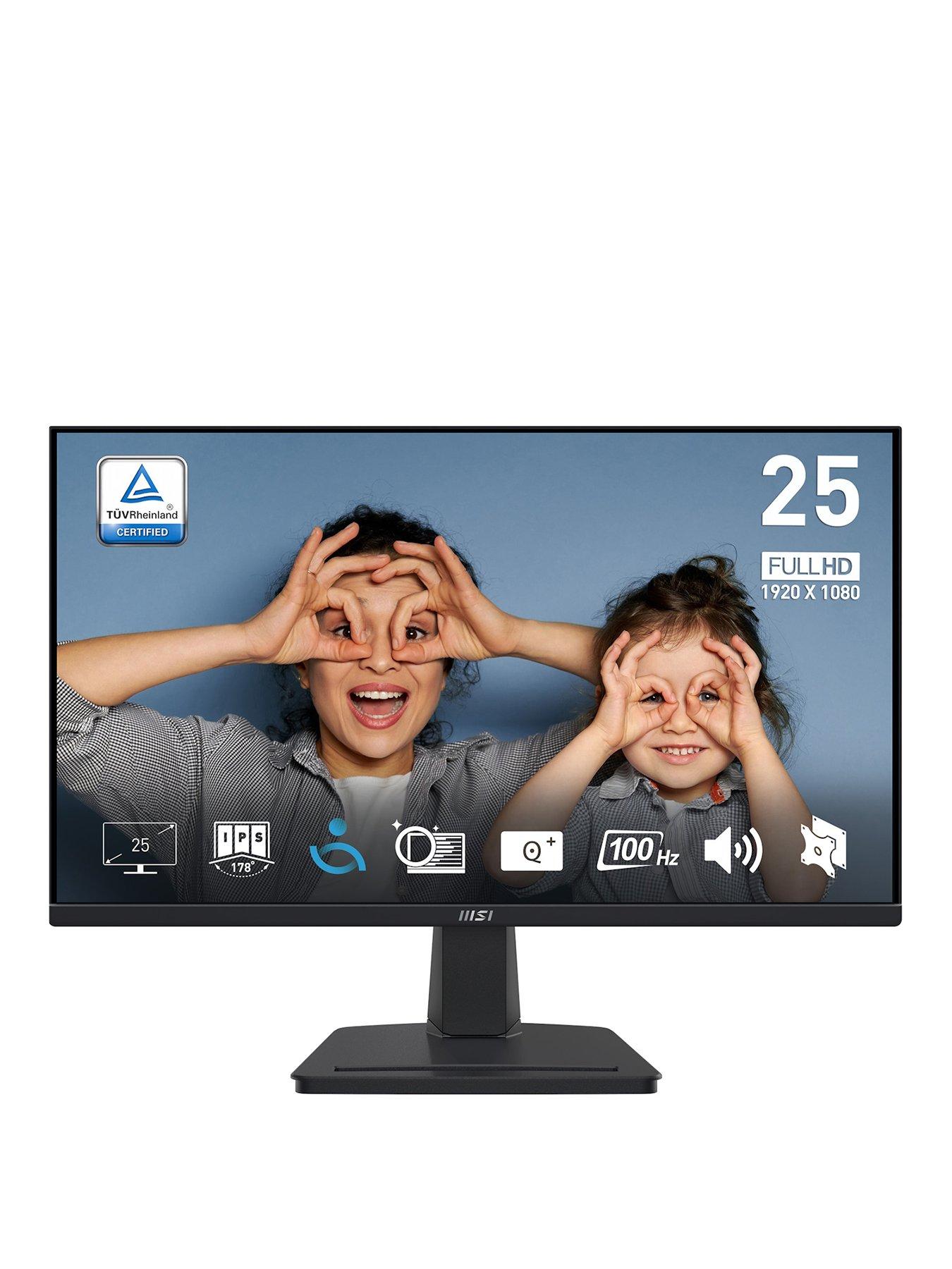 Image 1 of 6 of MSI PRO MP251 24.5in - FHD - 100Hz - Adaptive-Sync Flat Monitor with Built-In Speakers