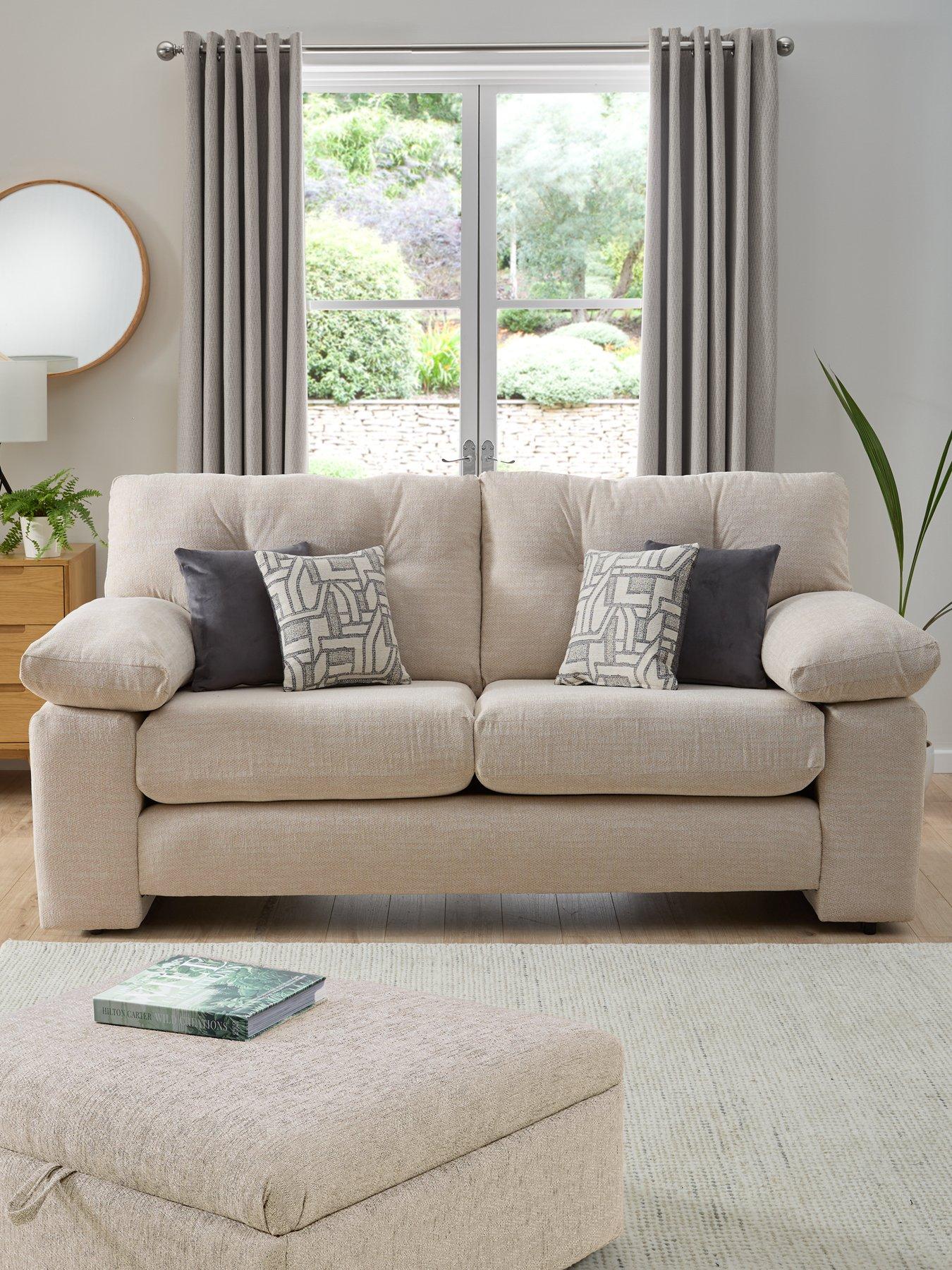 The Very Collection: Megan 2 Seater Fabric Sofa - Made in the UK