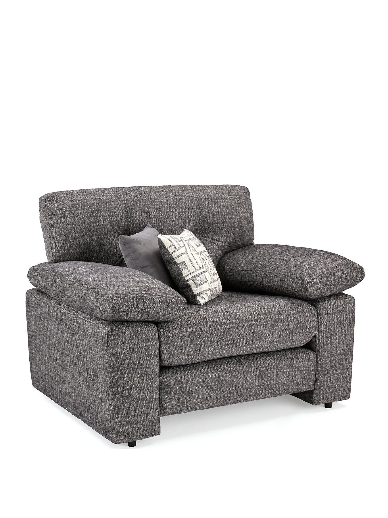 Image 3 of 6 of Very Home Megan Fabric Armchair&nbsp;- Made in the UK