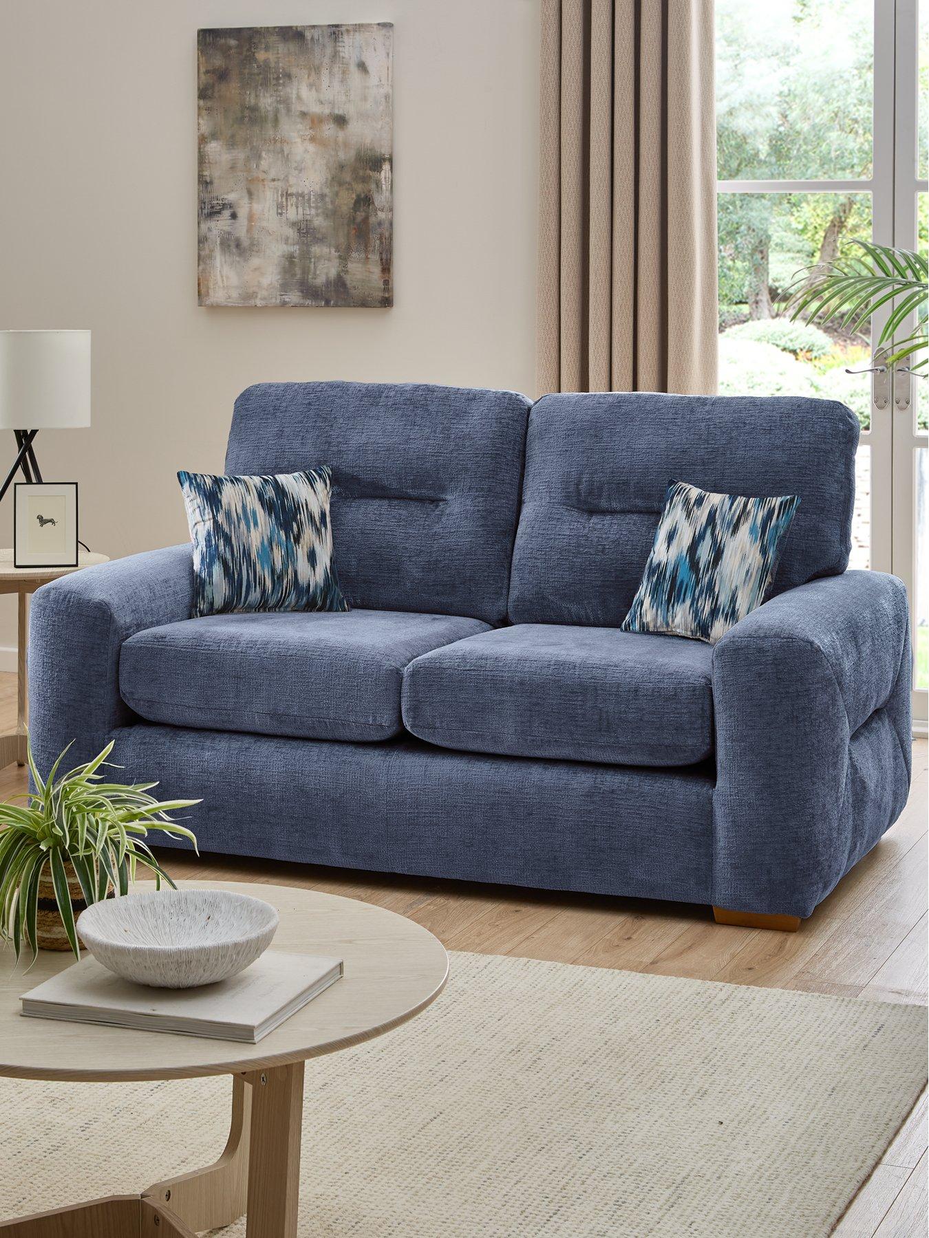 The Very Collection: Melrose Fabric 2 Seater Sofa - Made in the UK