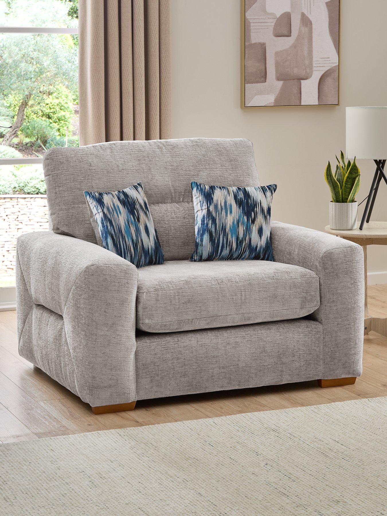 undefined Melrose Fabric Love Chair