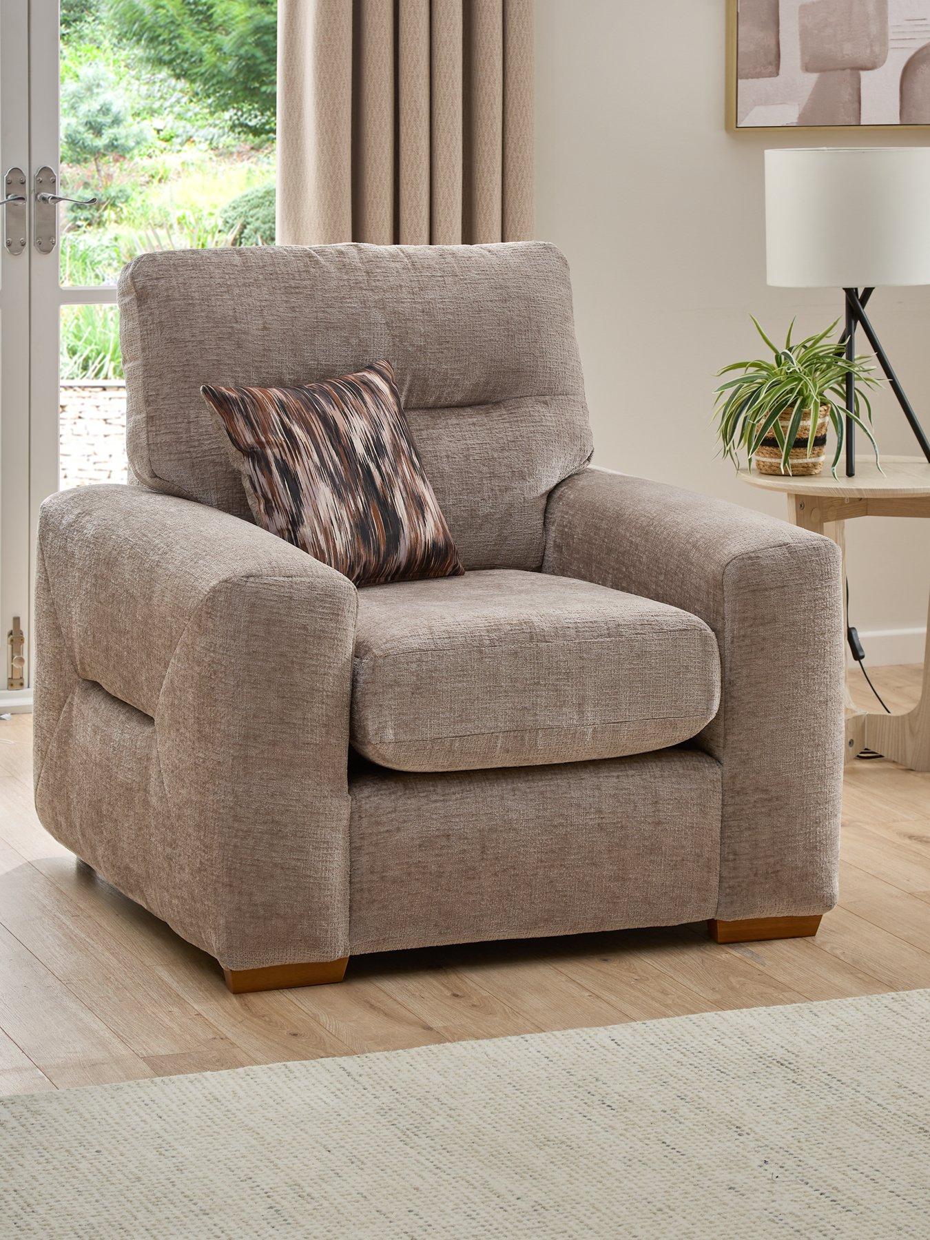 The Very Collection Melrose Fabric Armchair - Made in the UK