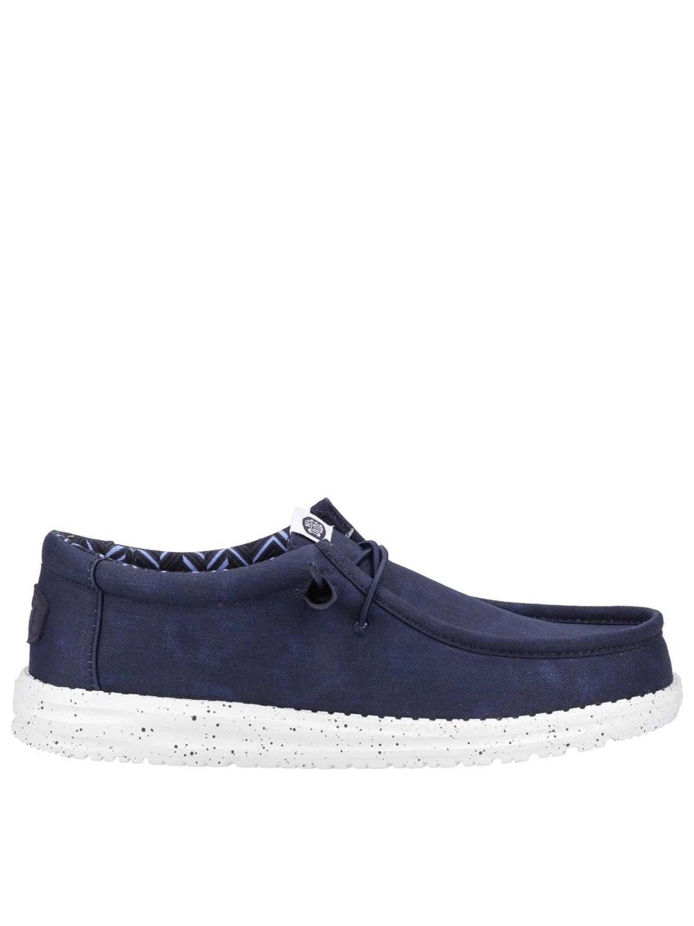 heydude-wally-canvas-lace-up-shoe-navy