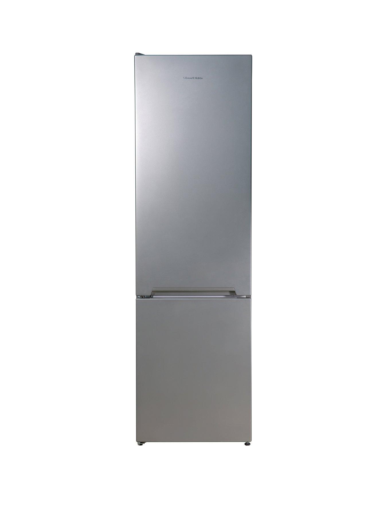 Product photograph of Russell Hobbs Rh180ffff551e1s 180x54cm Frost Free Fridge Freezer - Silver from very.co.uk