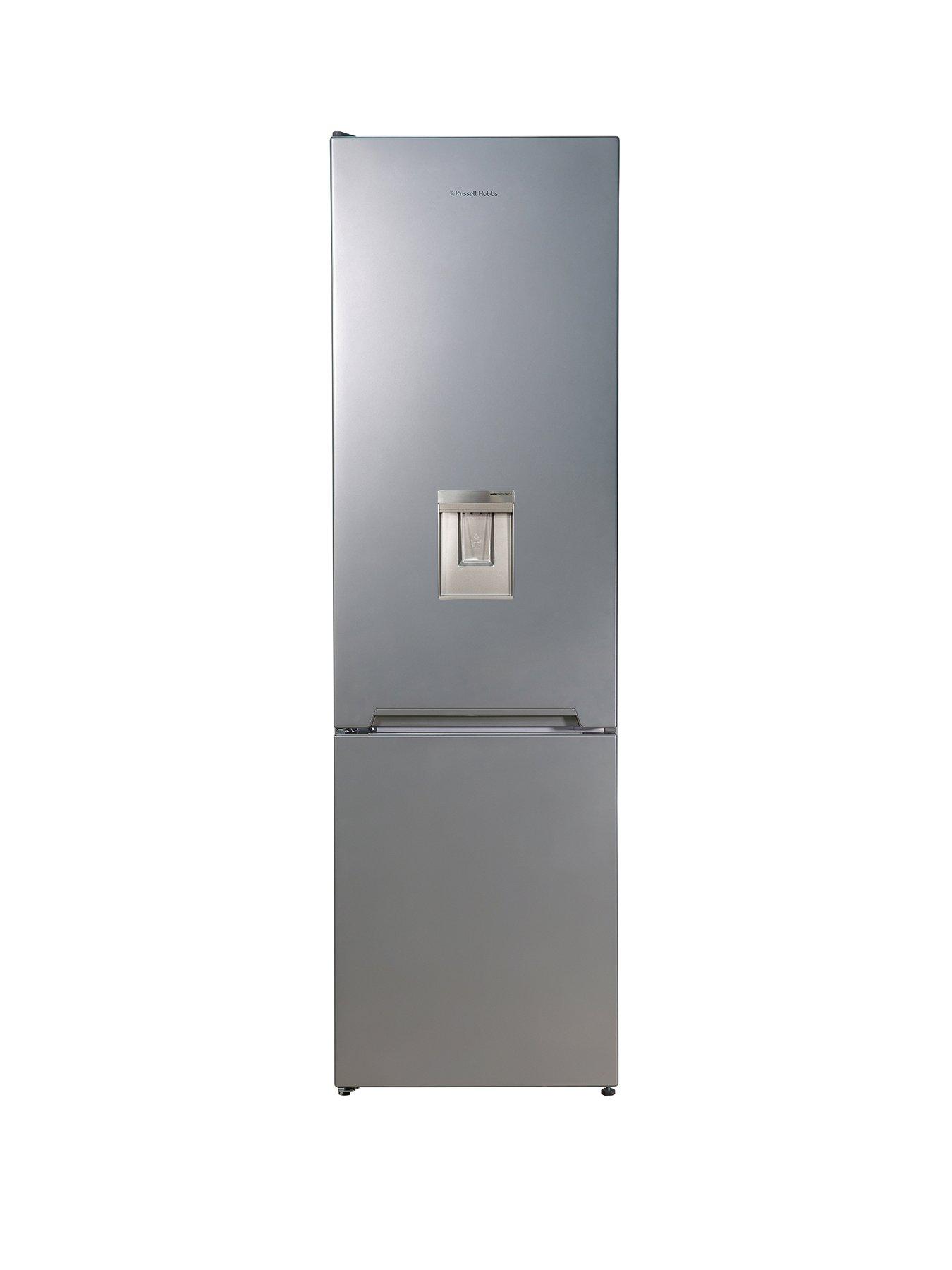 Image 1 of 7 of Russell Hobbs RH180FFFF551E1SWD 180X54CM Frost Free Fridge Freezer W/ Water Dispenser - Silver