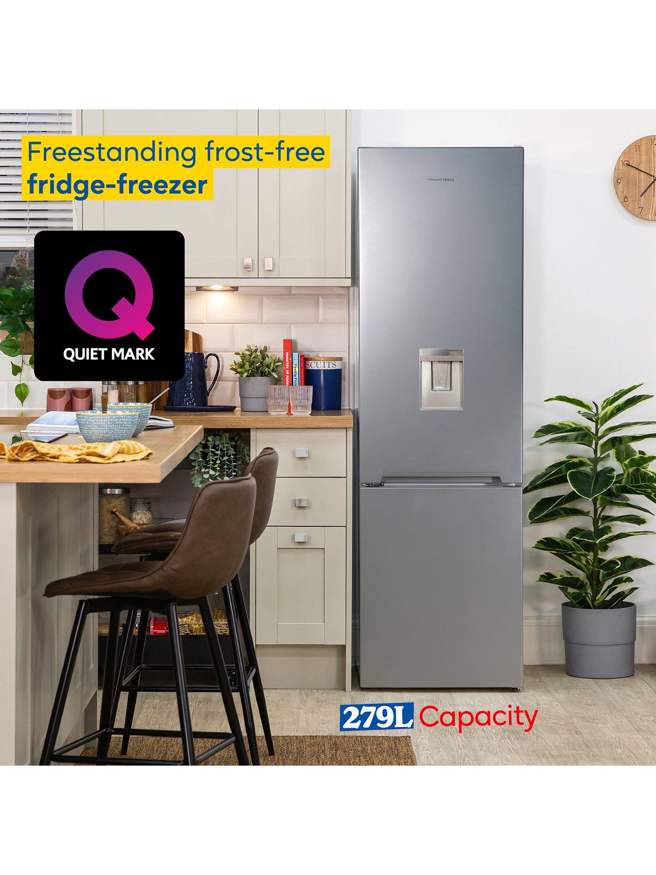 Image 4 of 7 of Russell Hobbs RH180FFFF551E1SWD 180X54CM Frost Free Fridge Freezer W/ Water Dispenser - Silver