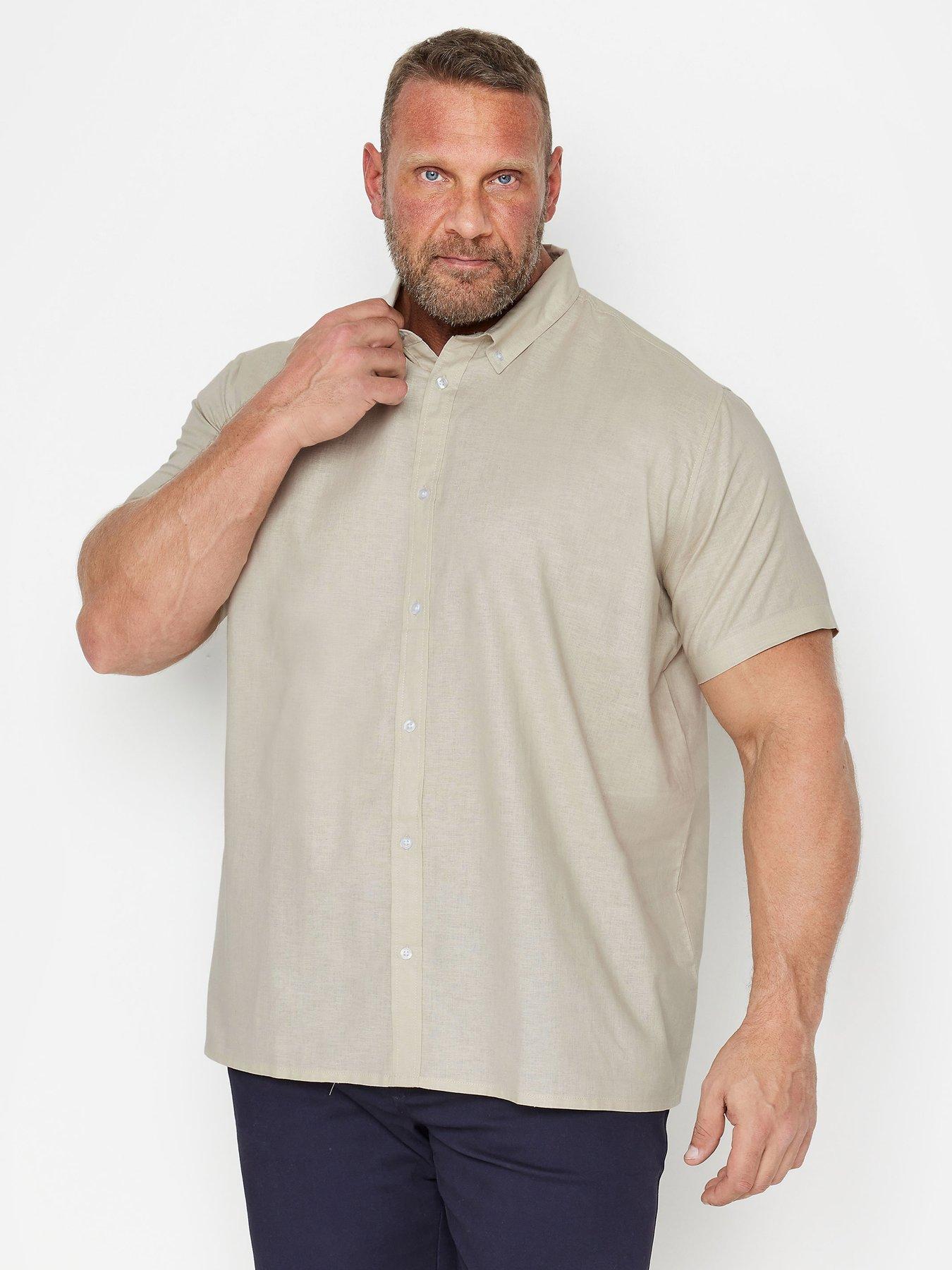 undefined Bad Rhino Premium Short Sleeve Linen Shirt